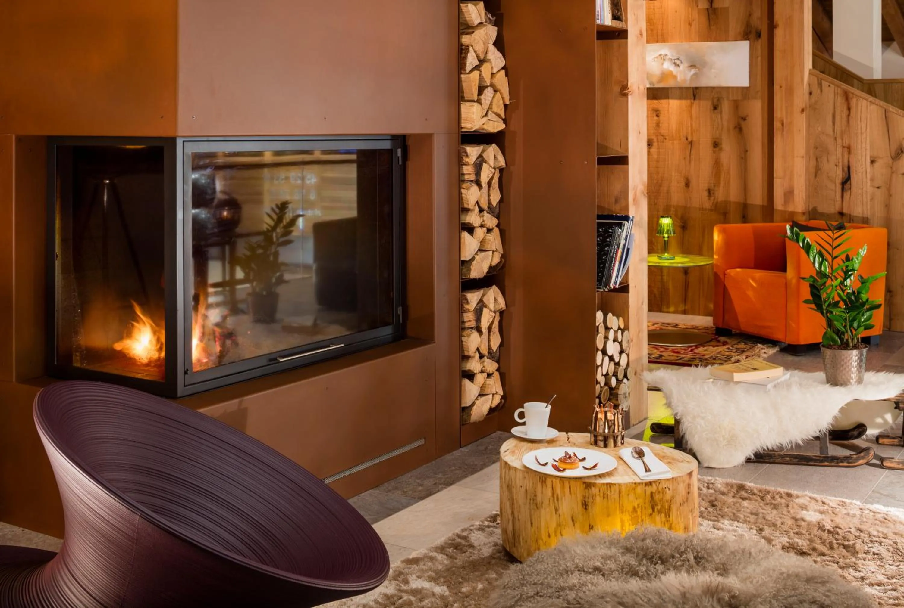 Living room in Hotel Pashmina Le Refuge