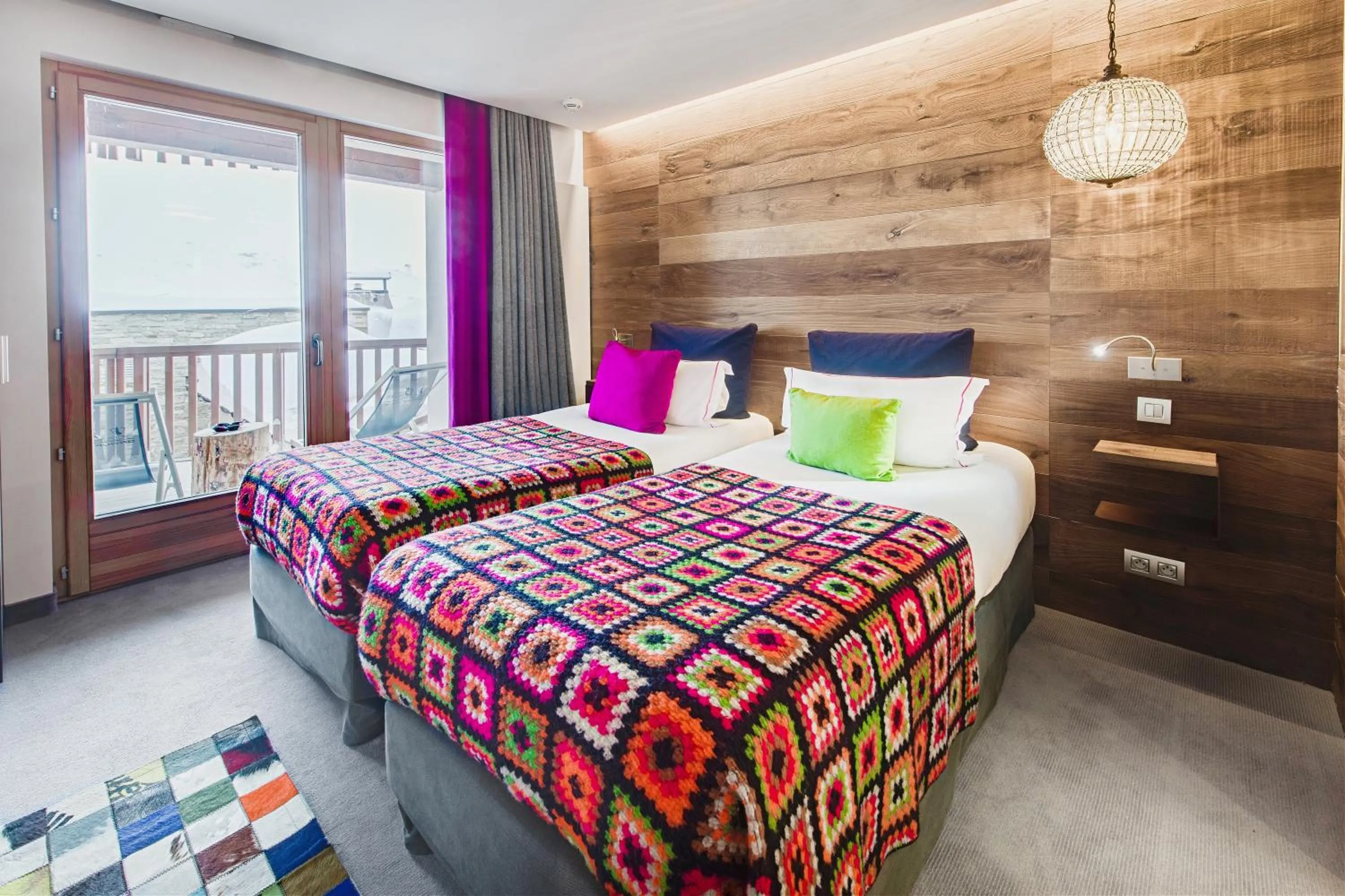 Bed in Hotel Pashmina Le Refuge