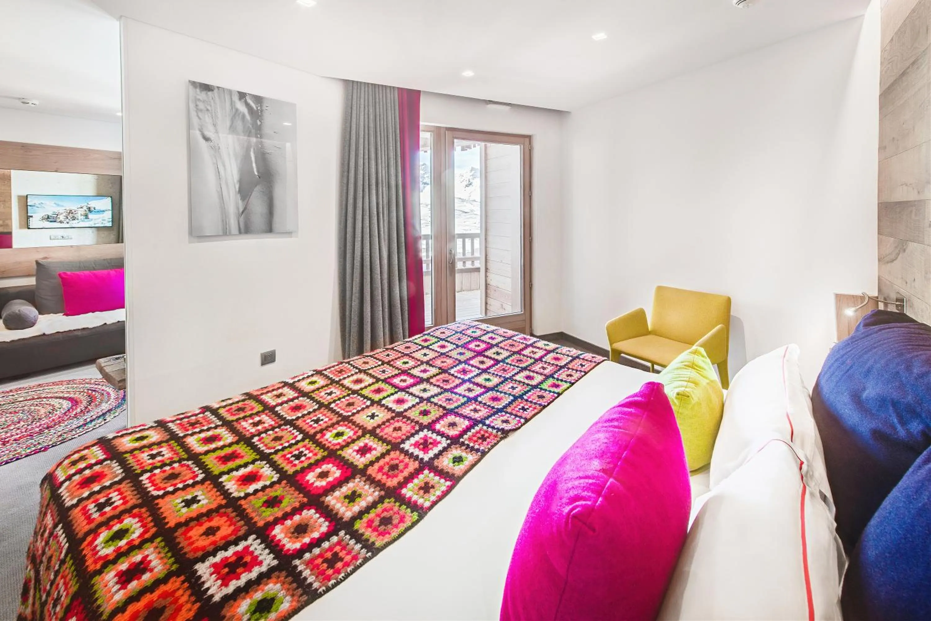 Bed in Hotel Pashmina Le Refuge