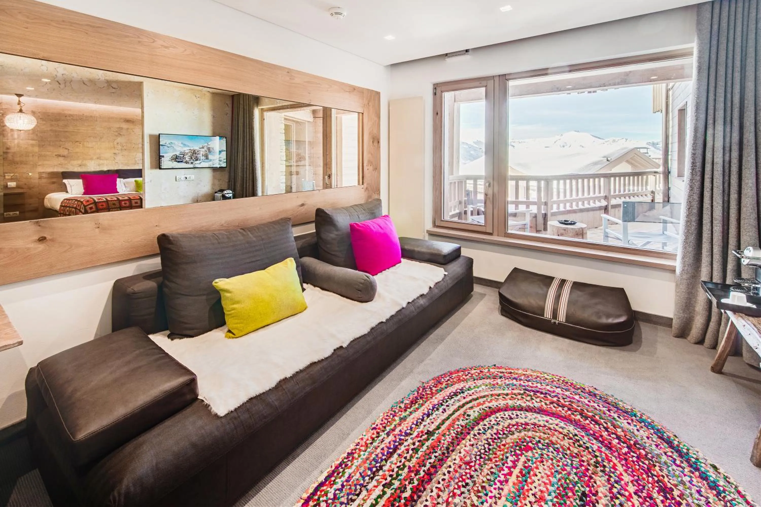 Bed in Hotel Pashmina Le Refuge