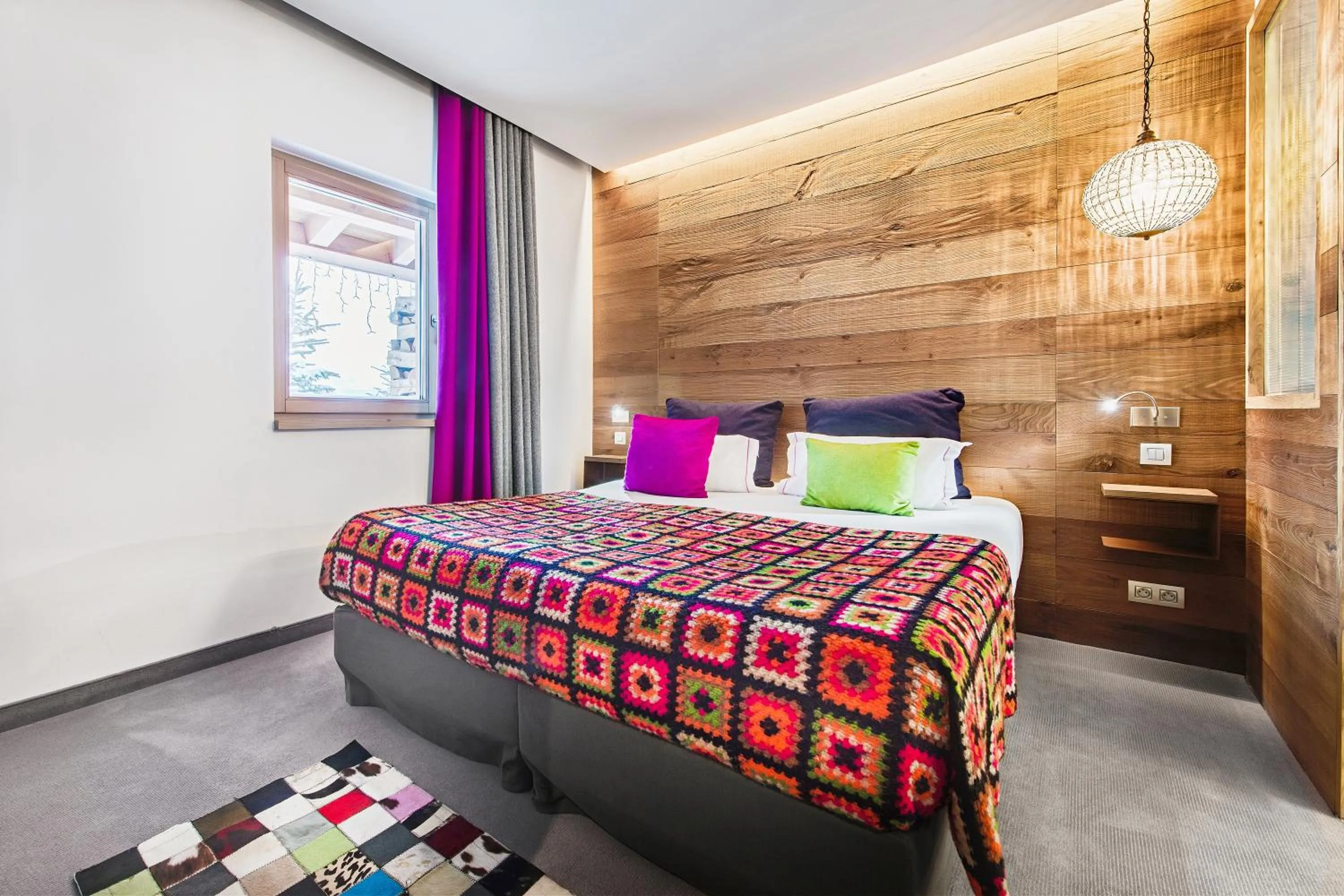 Bed in Hotel Pashmina Le Refuge