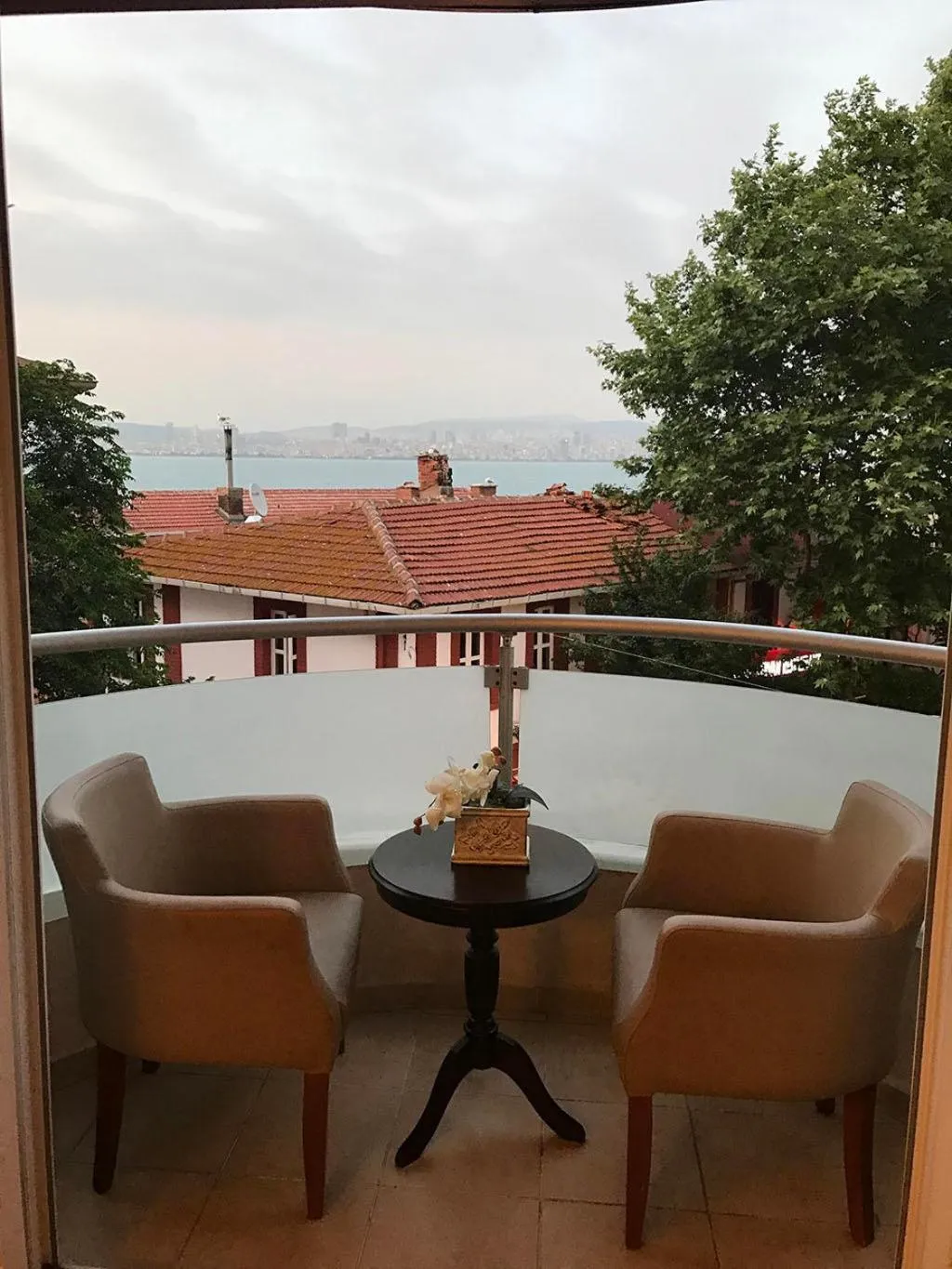 Balcony/Terrace in Büyükada Marine House Hotel