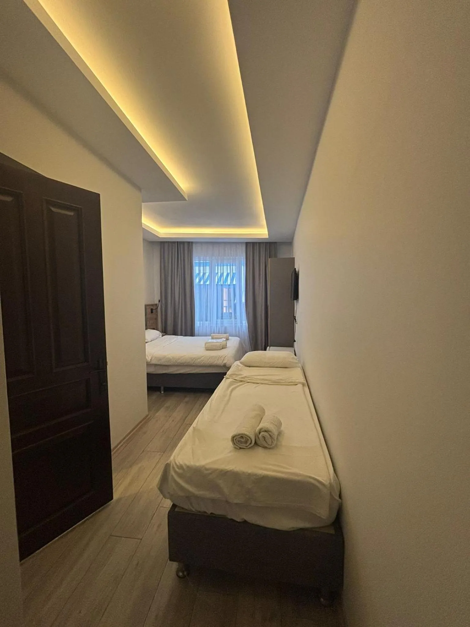 Bed in Büyükada Marine House Hotel