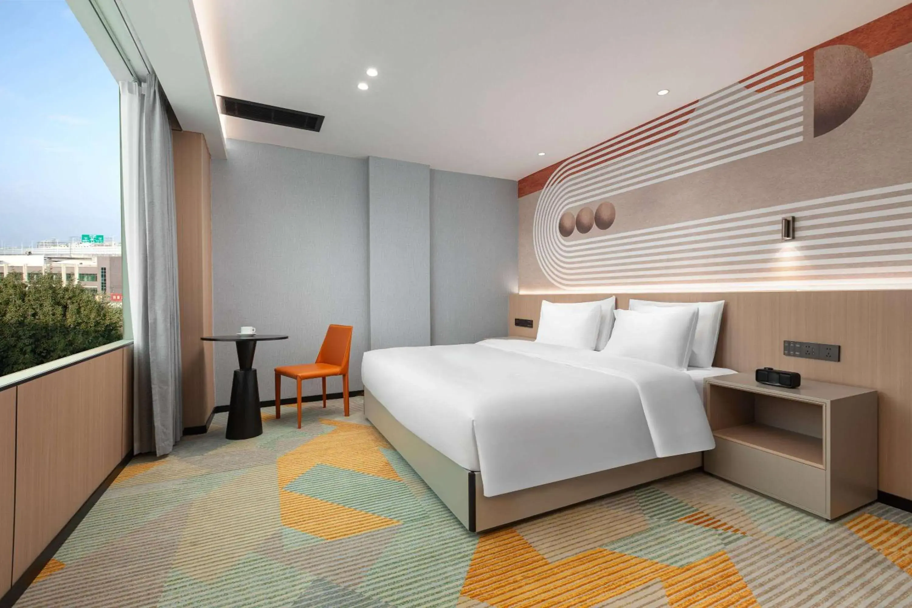 Photo of the whole room, Bed in Hawthorn by Wyndham Guangzhou Baiyun Airport Photo of the whole room, Bed in Hawthorn by Wyndham Guangzhou Baiyun Airport