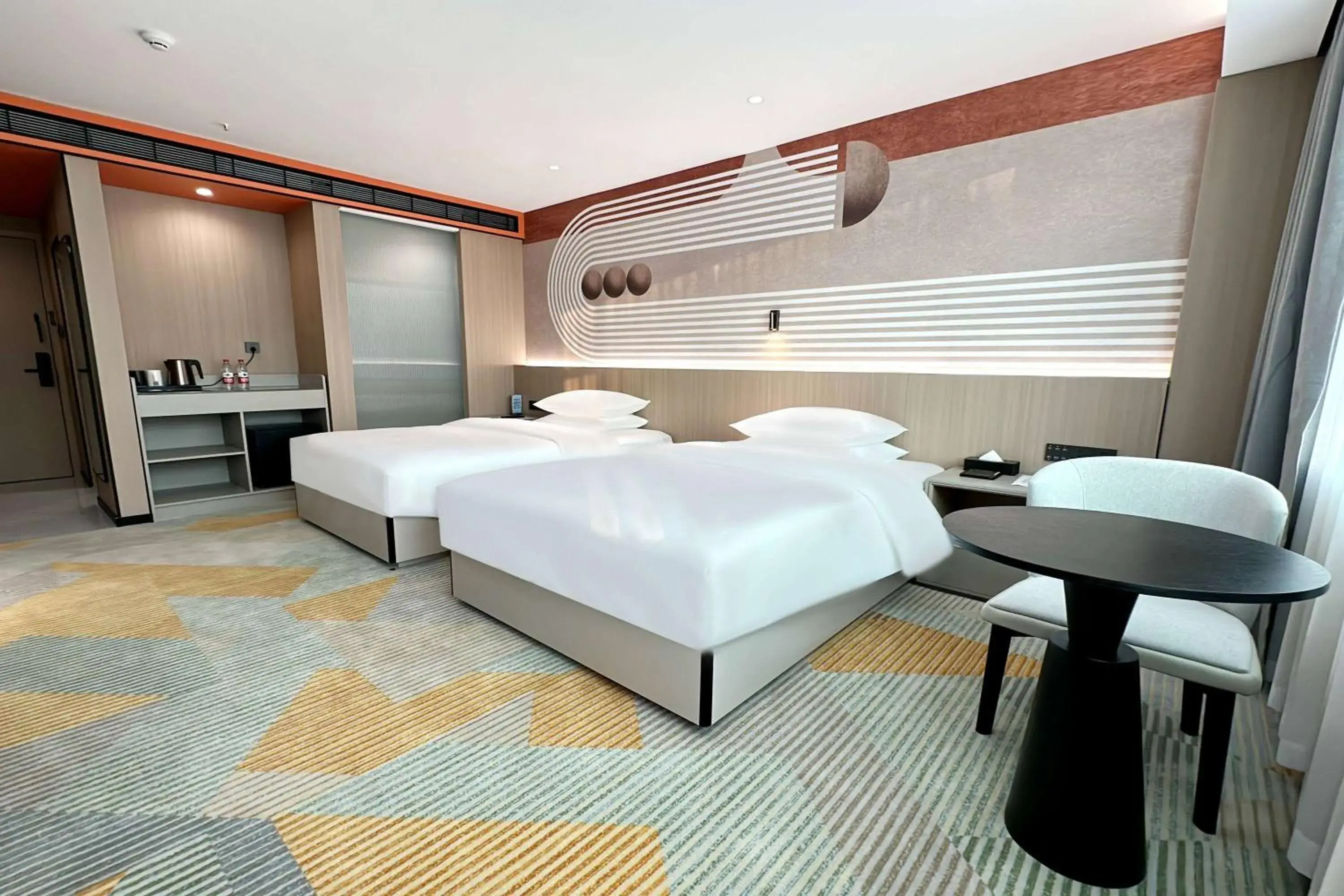 Photo of the whole room, Bed in Hawthorn by Wyndham Guangzhou Baiyun Airport Photo of the whole room, Bed in Hawthorn by Wyndham Guangzhou Baiyun Airport