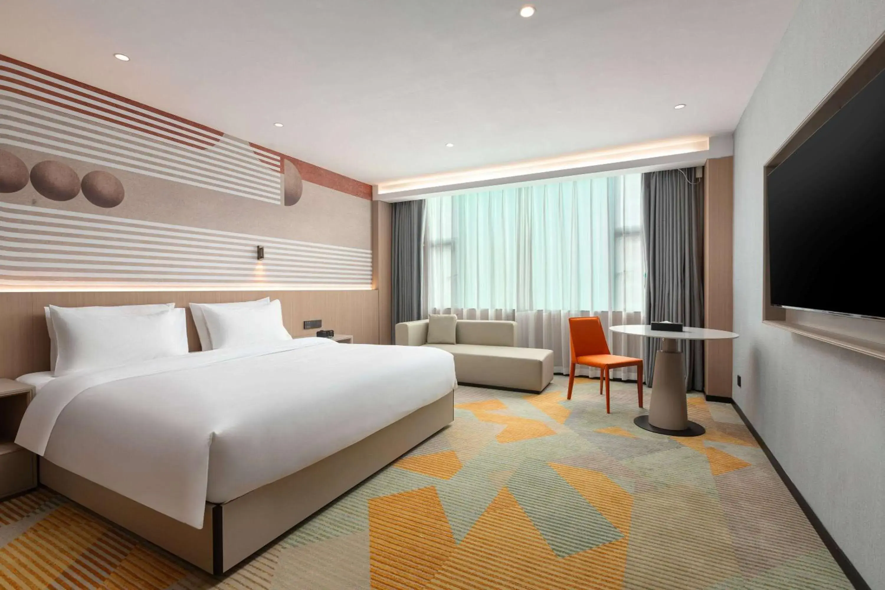 Photo of the whole room, Bed in Hawthorn by Wyndham Guangzhou Baiyun Airport Photo of the whole room, Bed in Hawthorn by Wyndham Guangzhou Baiyun Airport