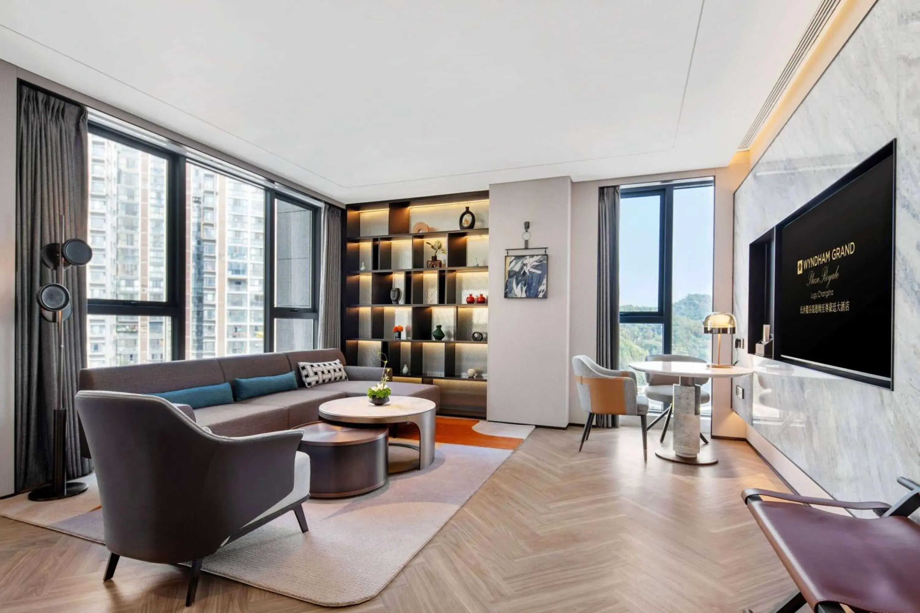 Photo of the whole room in Wyndham Grand Plaza Royale Lugu Changsha Photo of the whole room in Wyndham Grand Plaza Royale Lugu Changsha