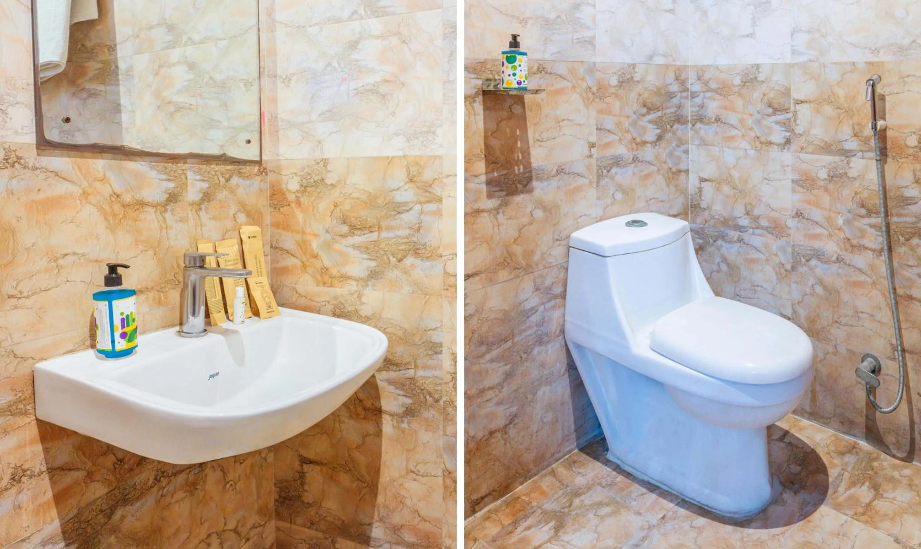 Bathroom in Treebo Royal City