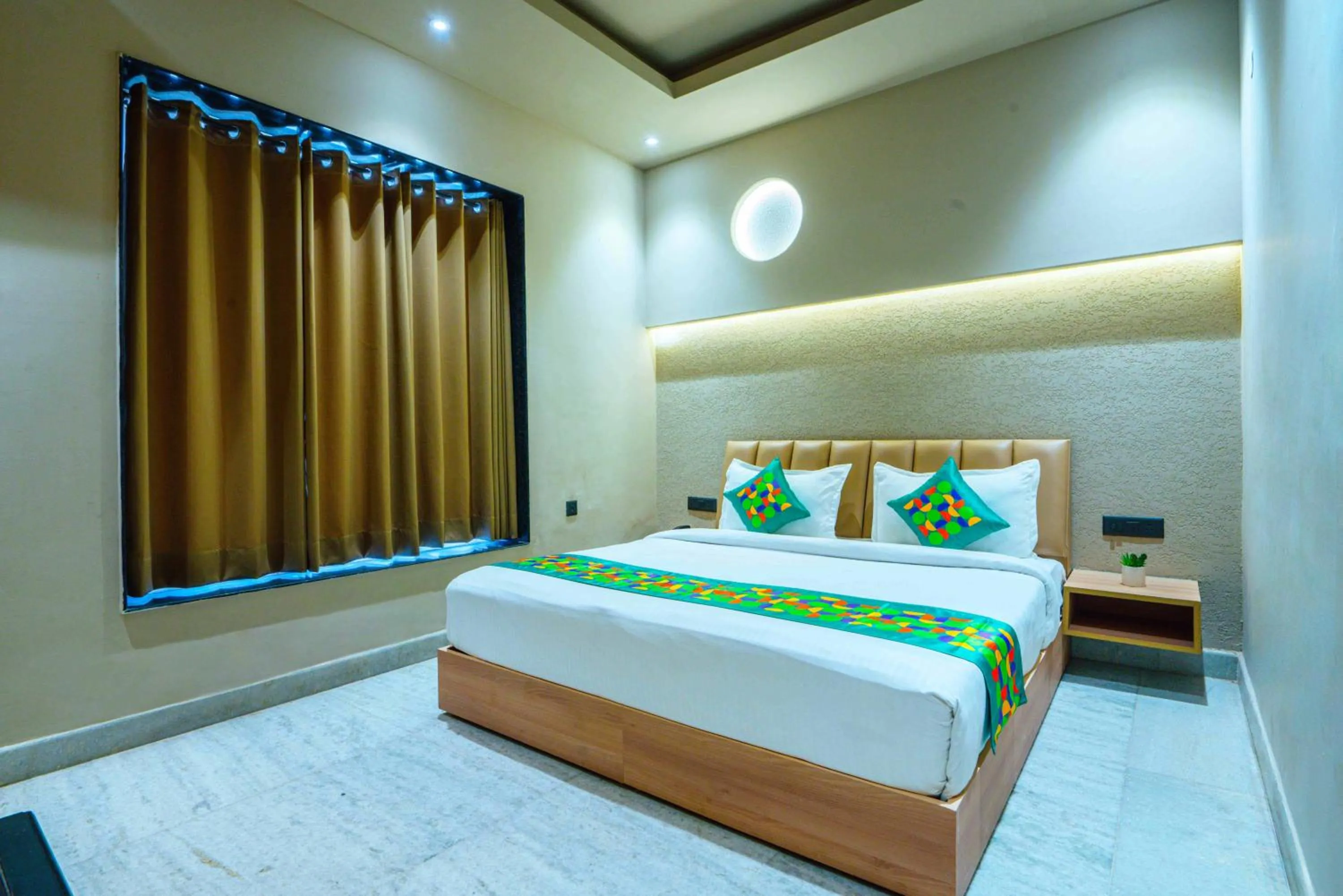 Bedroom, Bed in Treebo Royal City