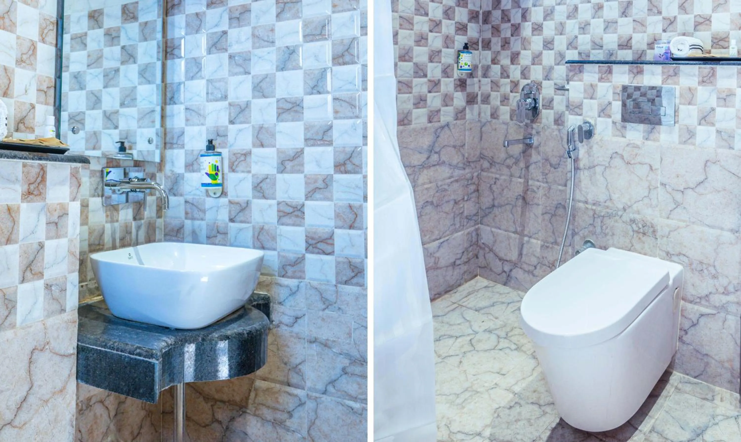 Bathroom in Treebo Royal City