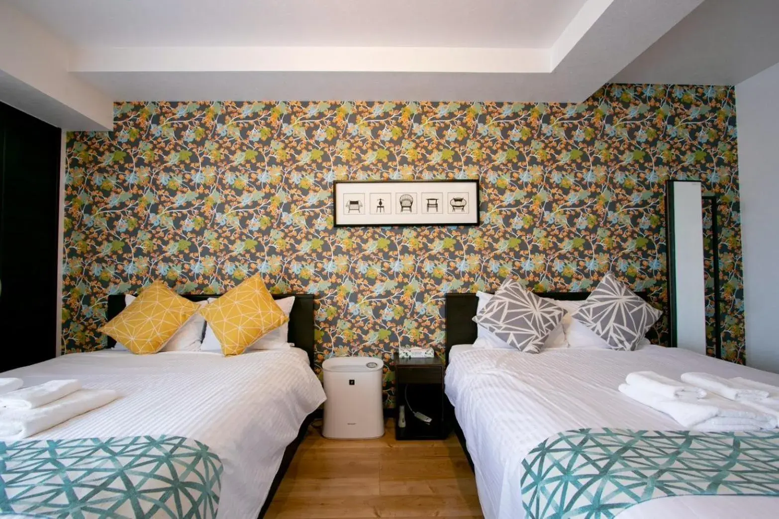 Bed in Randor Residence Tokyo Annex Bed in Randor Residence Tokyo Annex