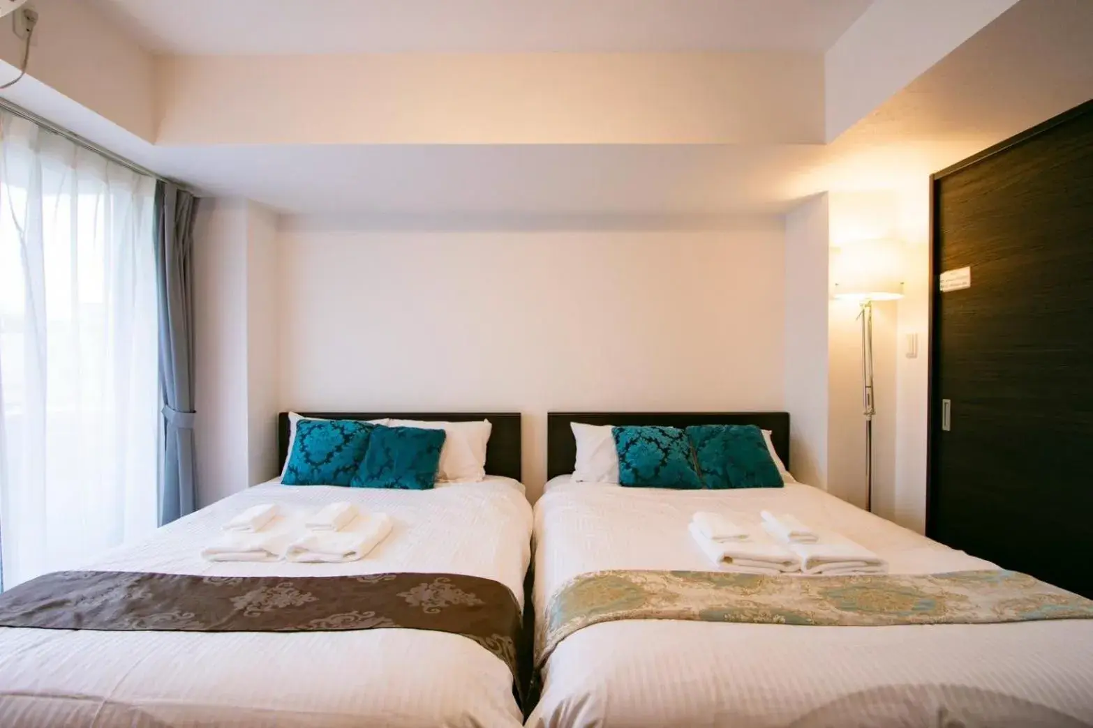 Bed in Randor Residence Tokyo Annex Bed in Randor Residence Tokyo Annex