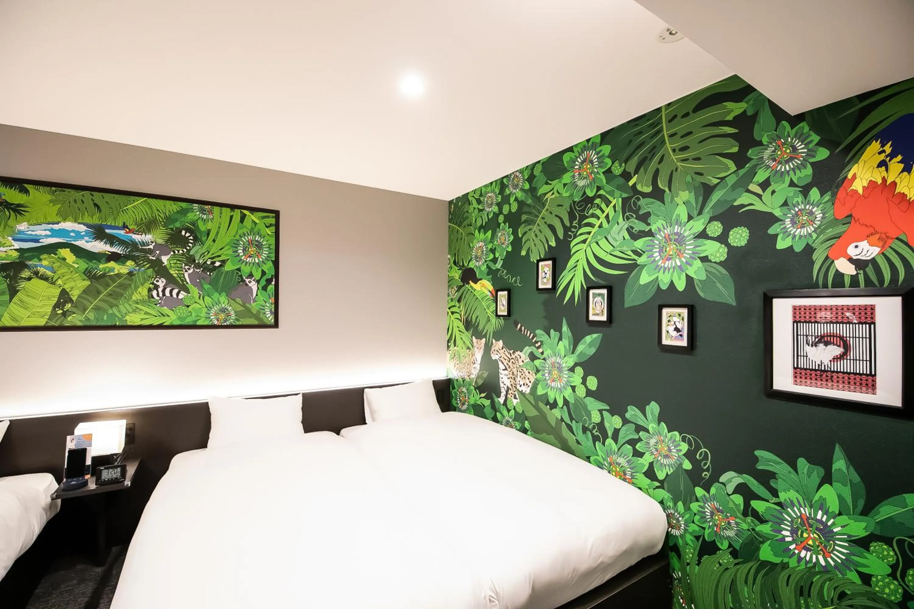 Bed in Randor Residence Kyoto Nijo Castle