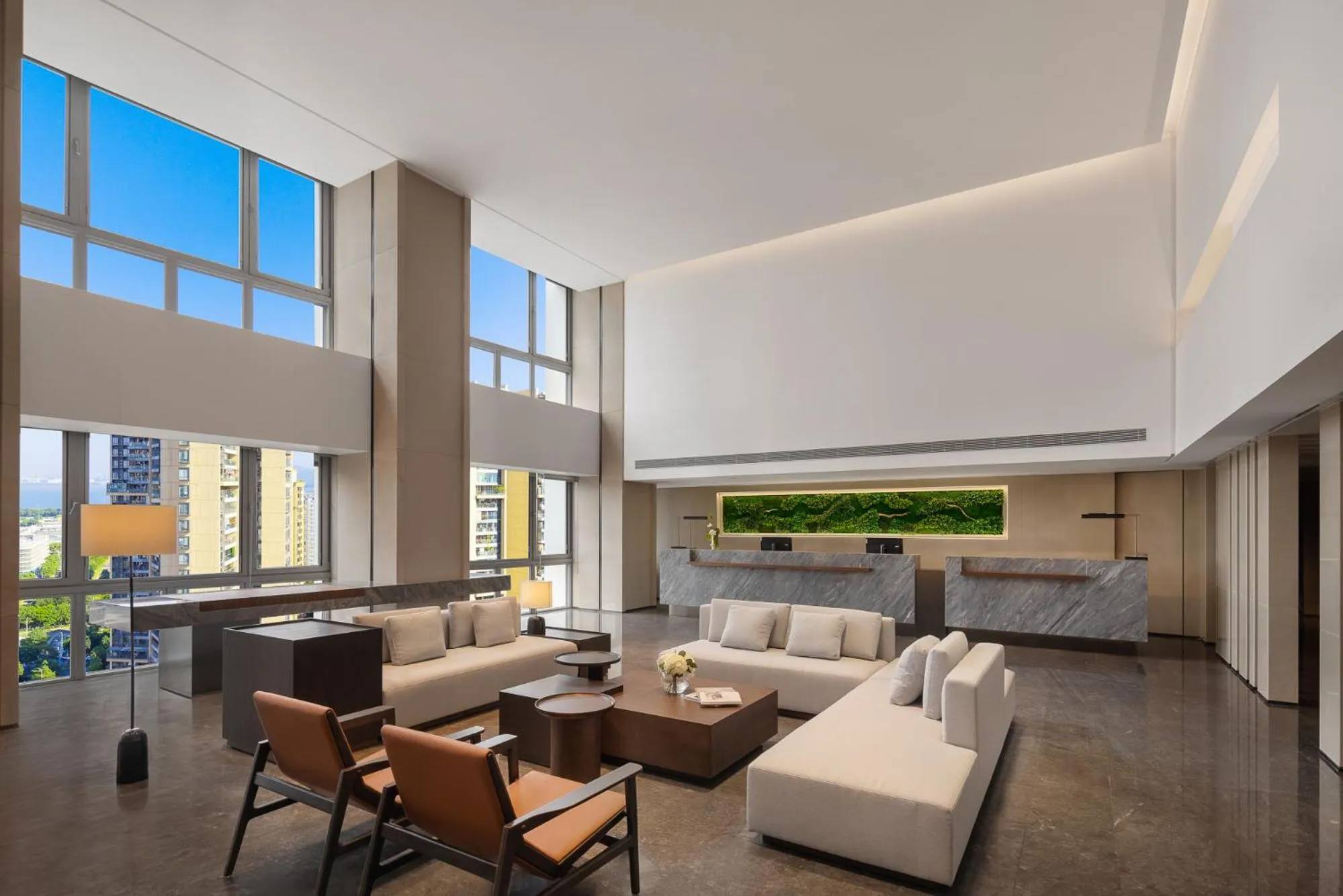 Lobby or reception in Somerset Wanxia Shenzhen