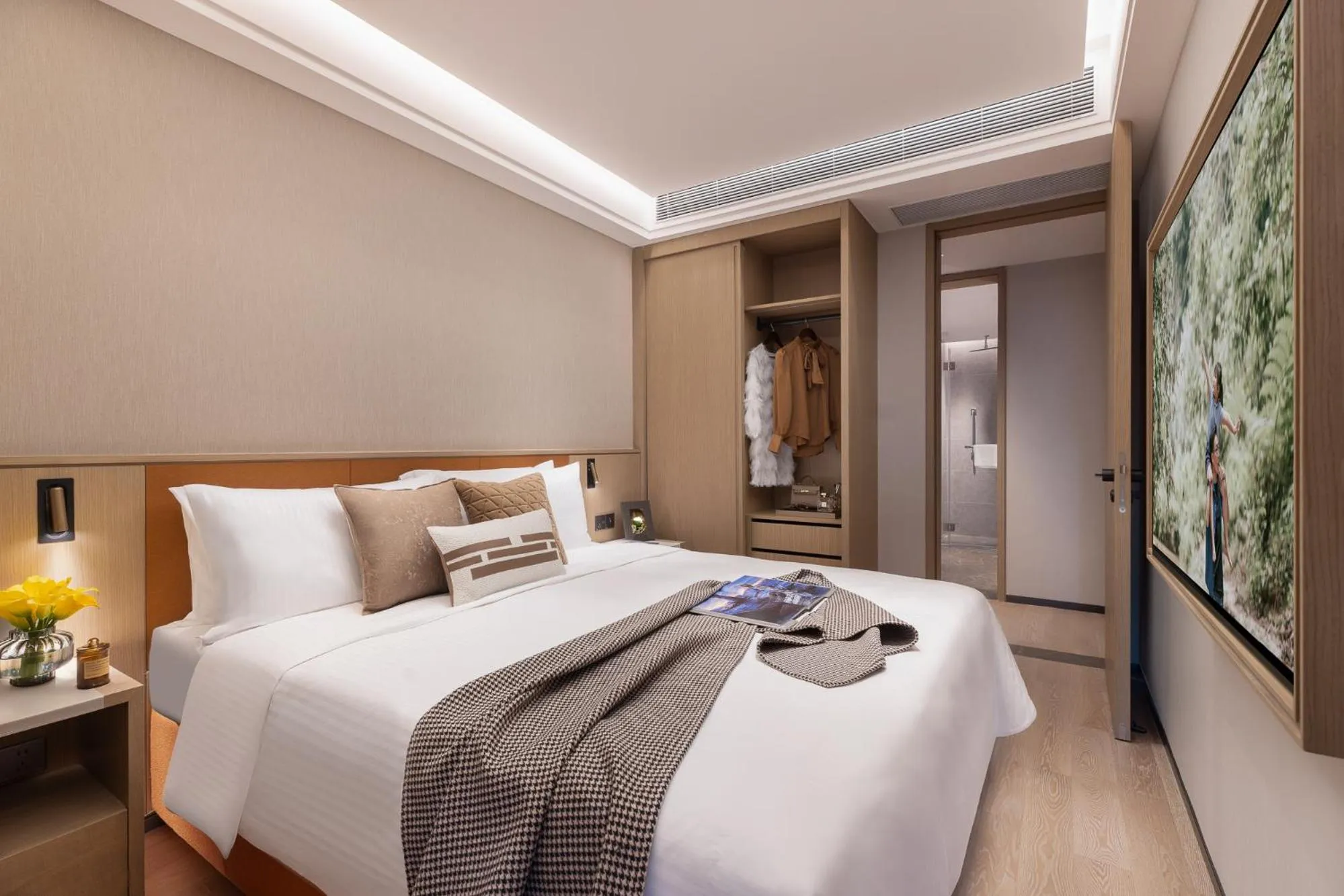 Bed in Somerset Wanxia Shenzhen