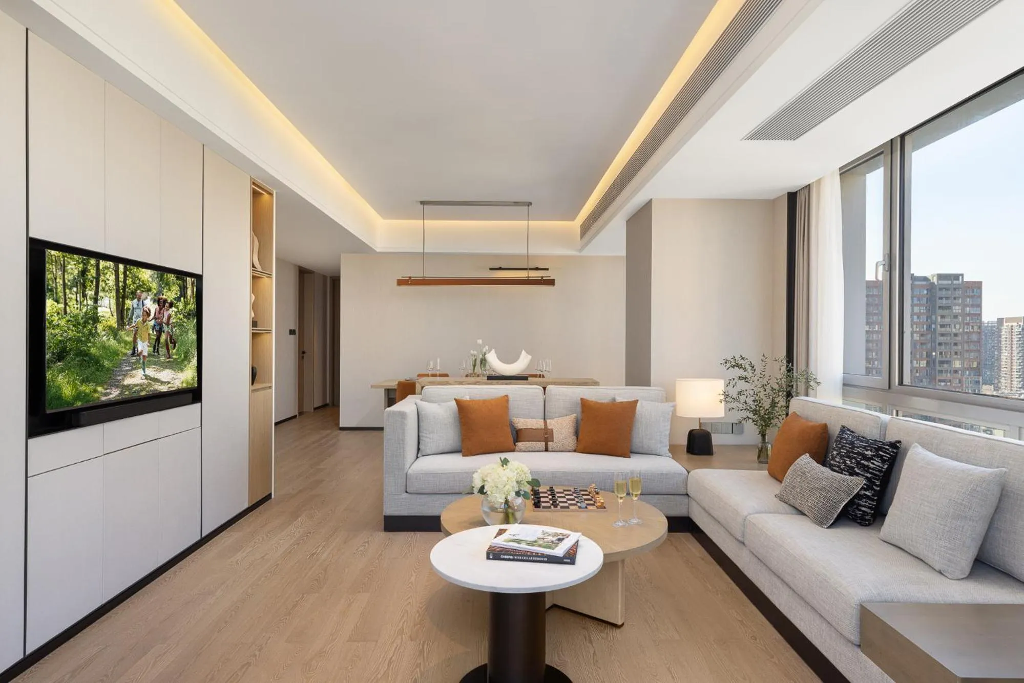 Living room in Somerset Wanxia Shenzhen