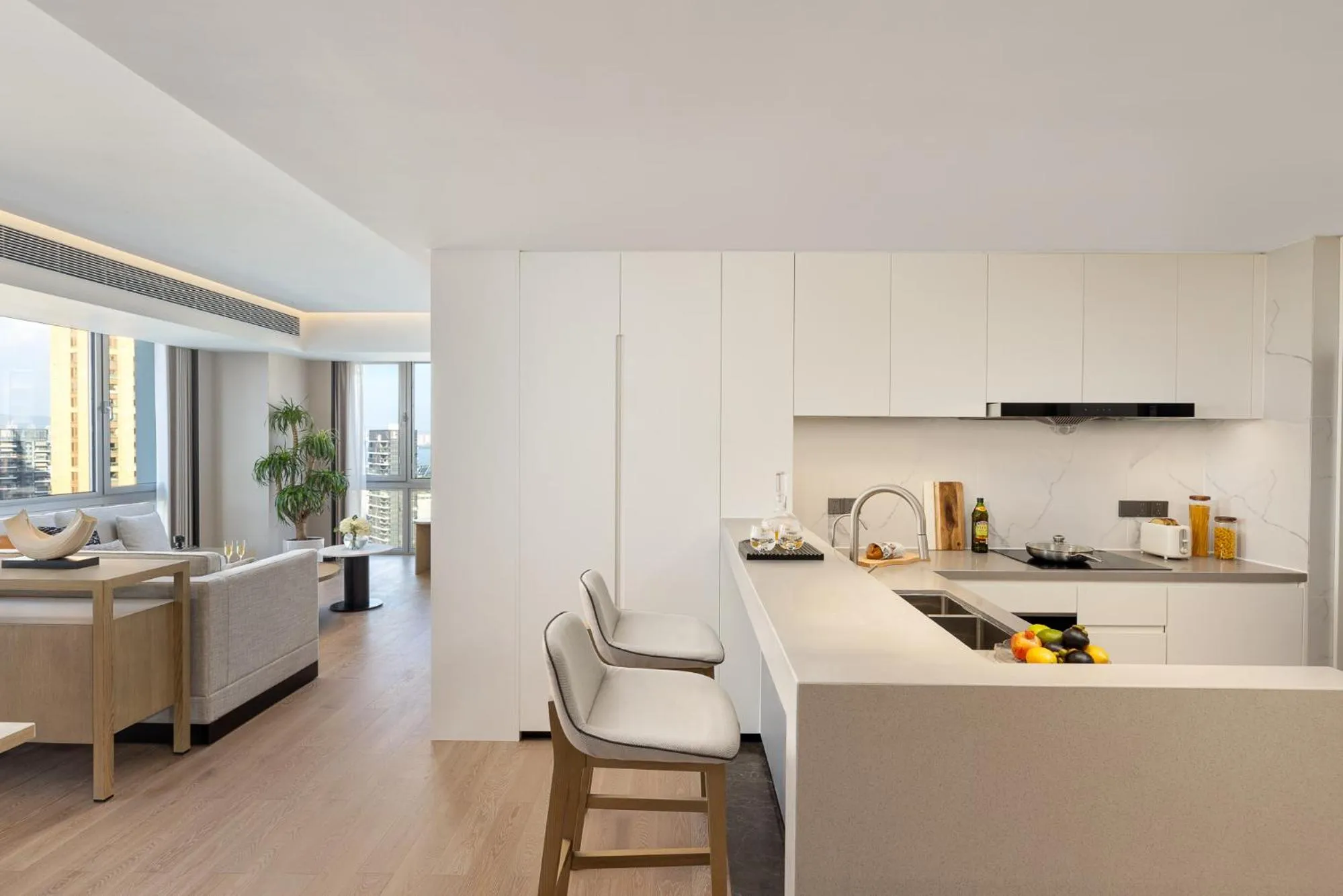 Dining area in Somerset Wanxia Shenzhen