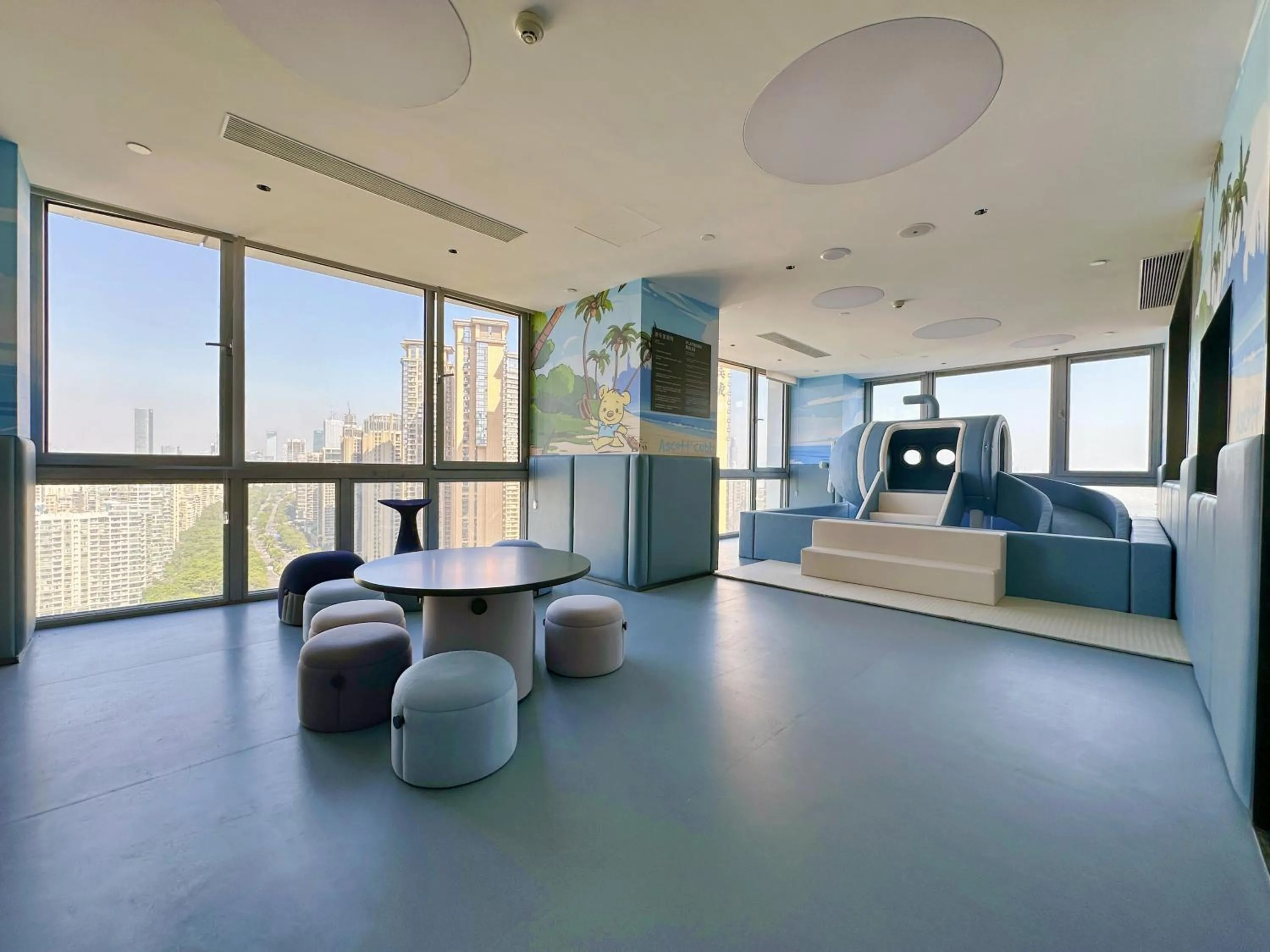 Children play ground in Somerset Wanxia Shenzhen