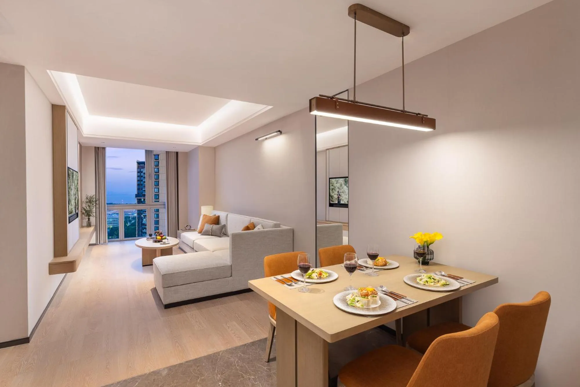 Living room in Somerset Wanxia Shenzhen