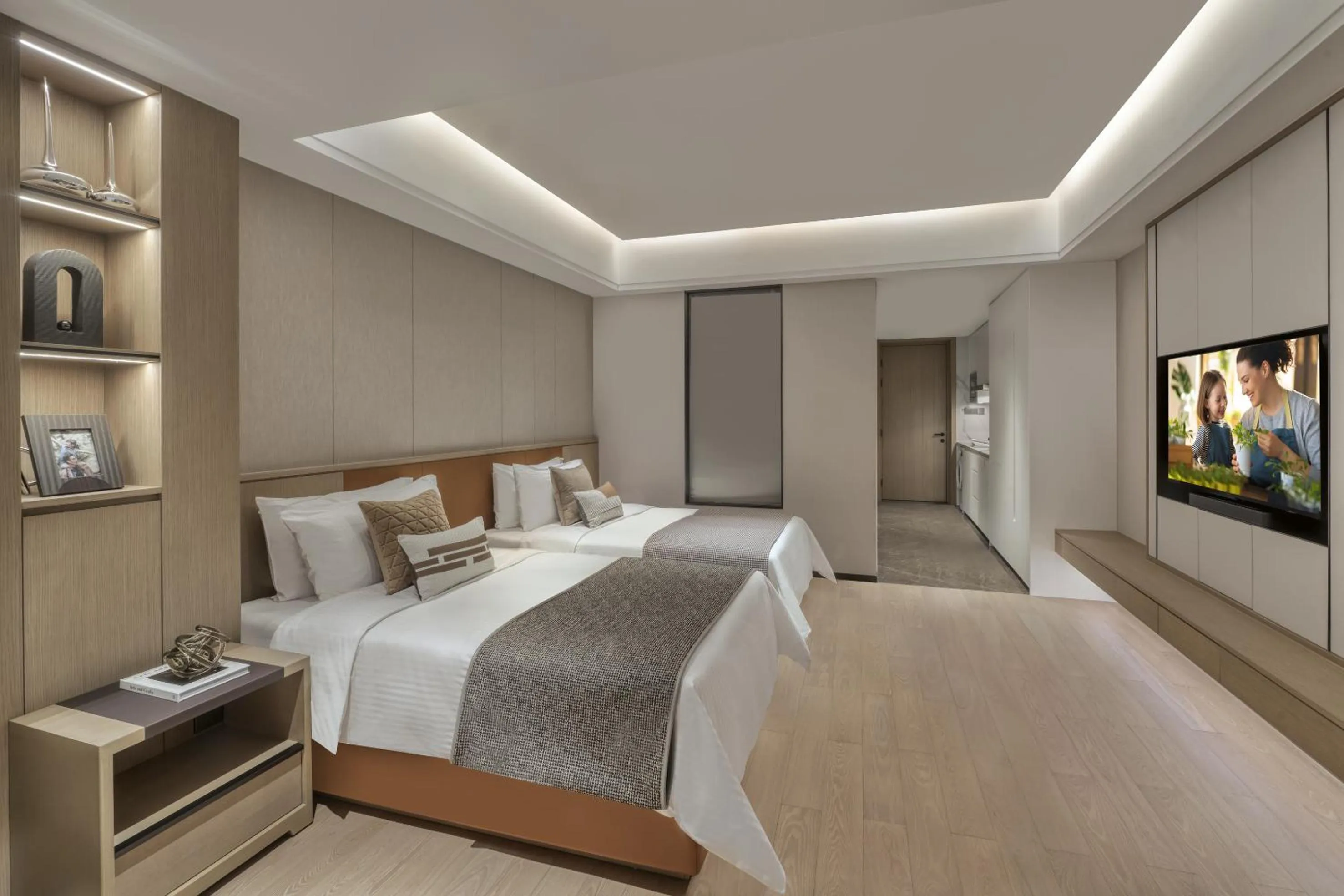 Bed in Somerset Wanxia Shenzhen