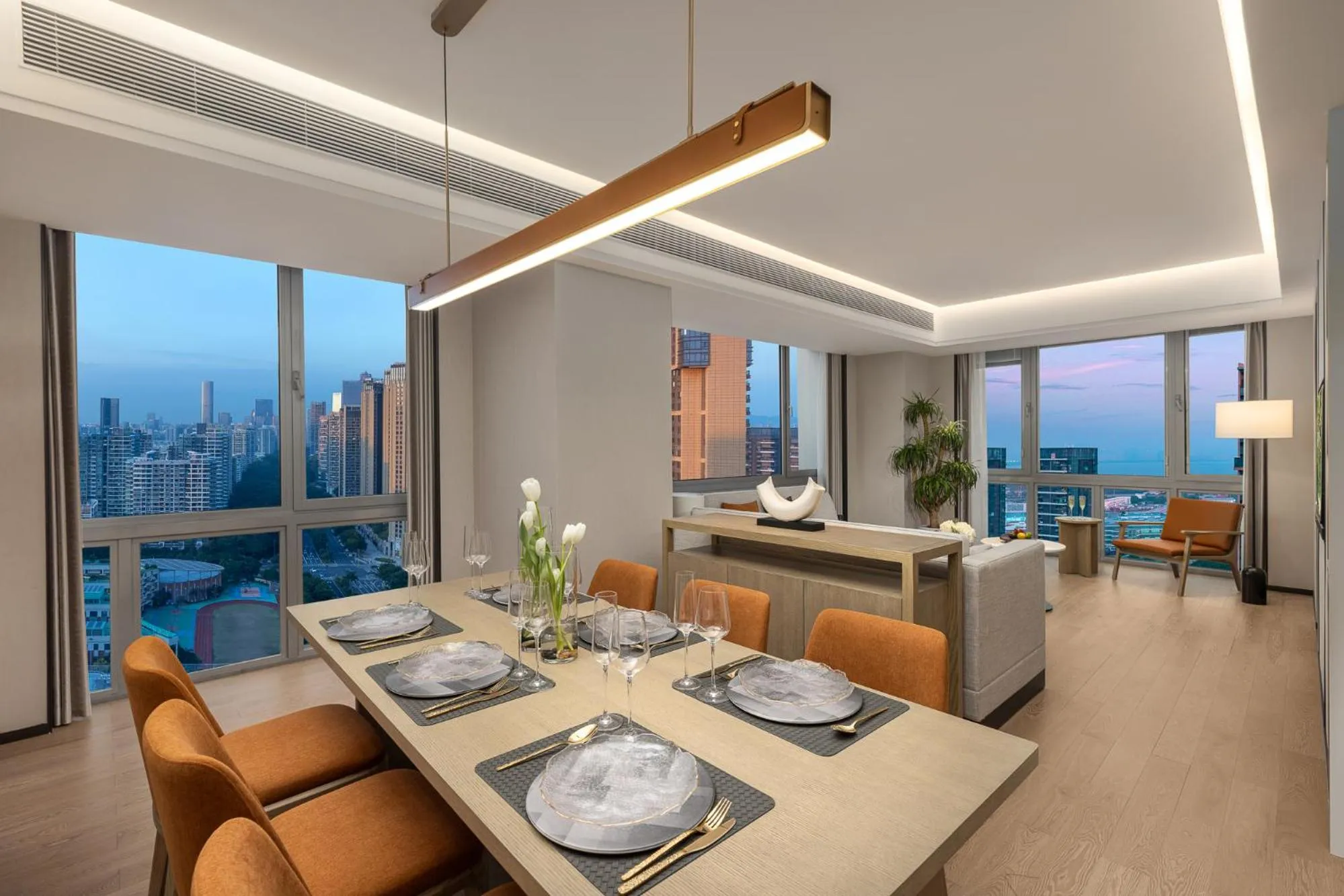 Living room in Somerset Wanxia Shenzhen