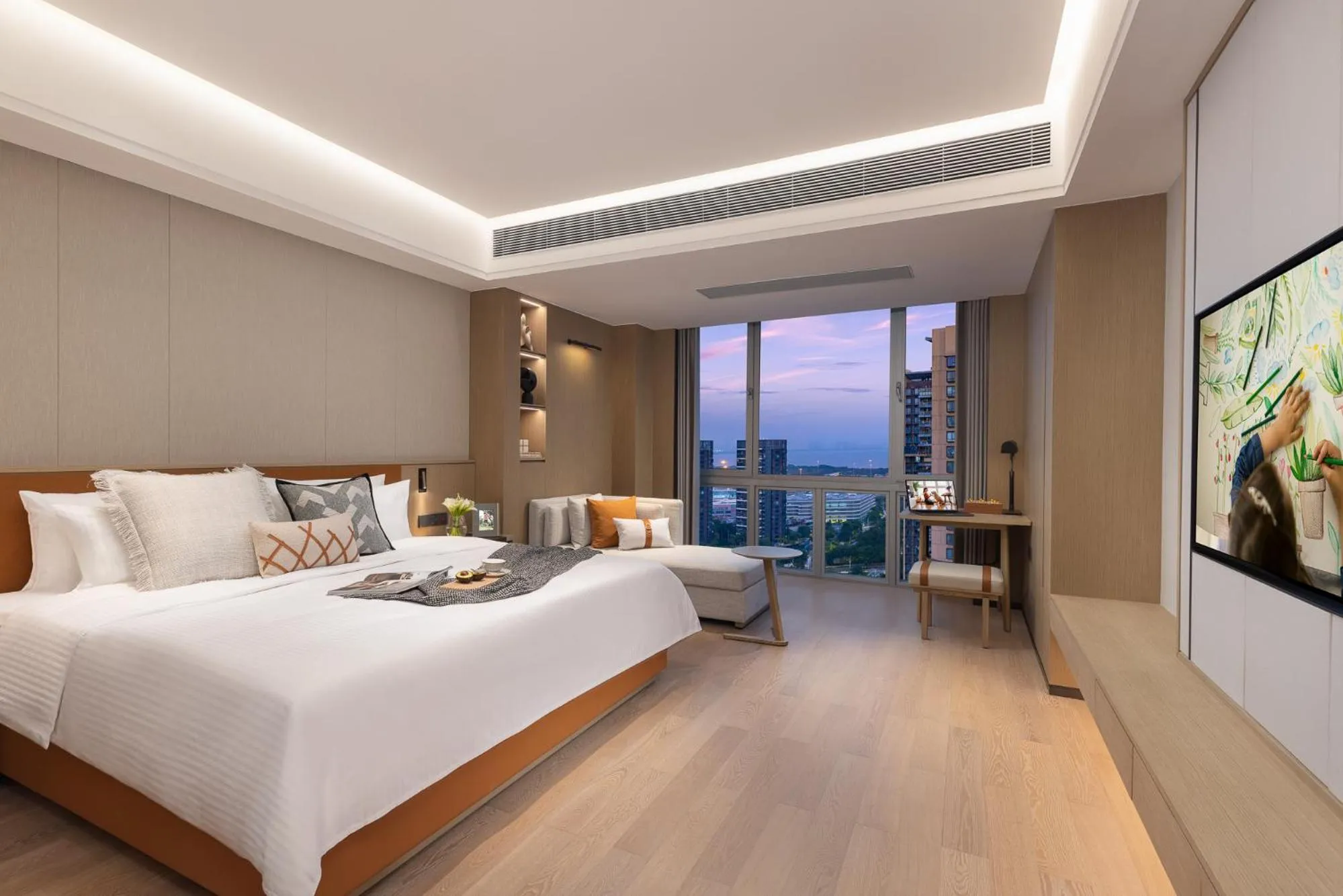 Photo of the whole room in Somerset Wanxia Shenzhen