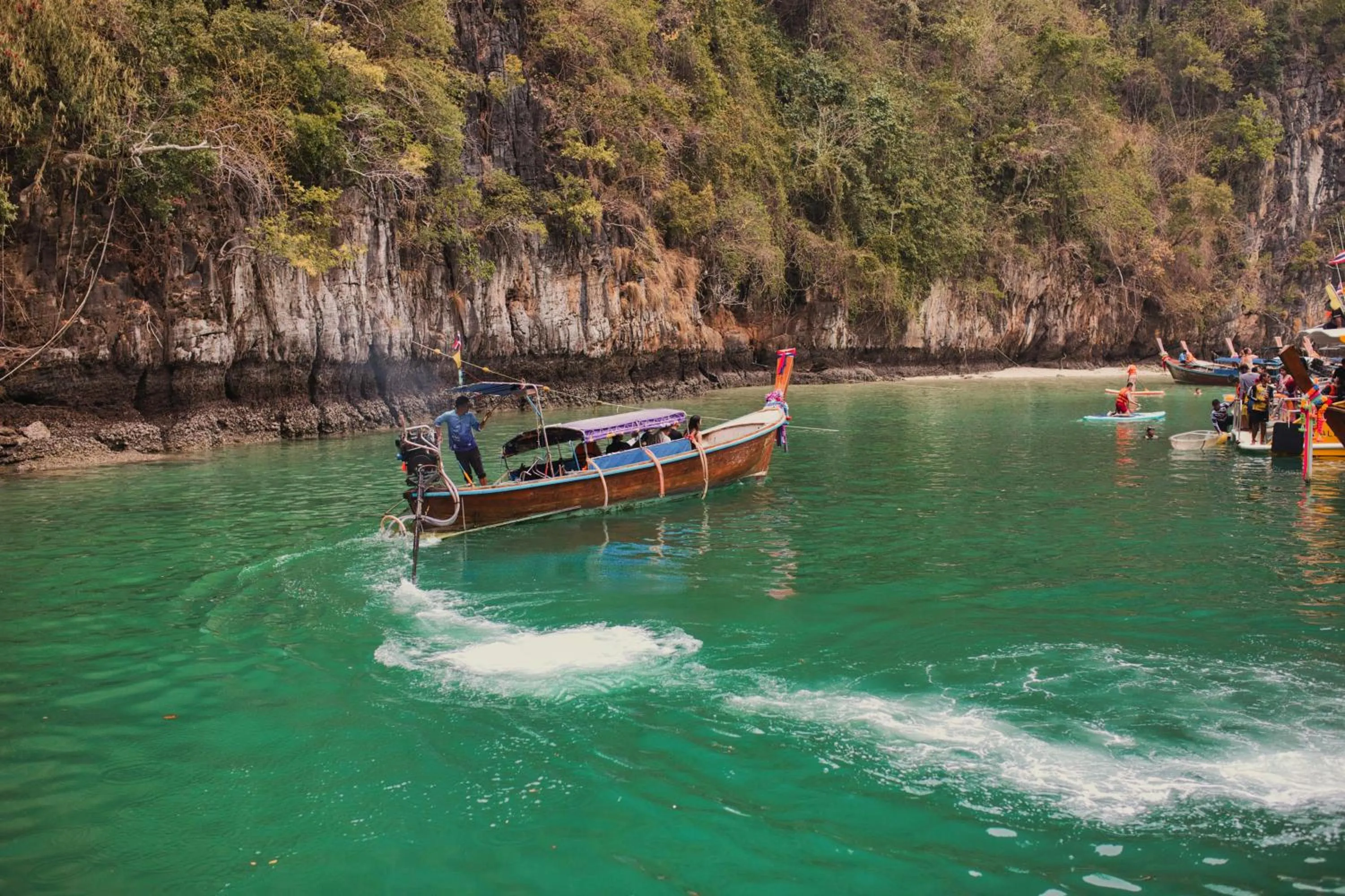Day in Summer Sea Phi Phi Island