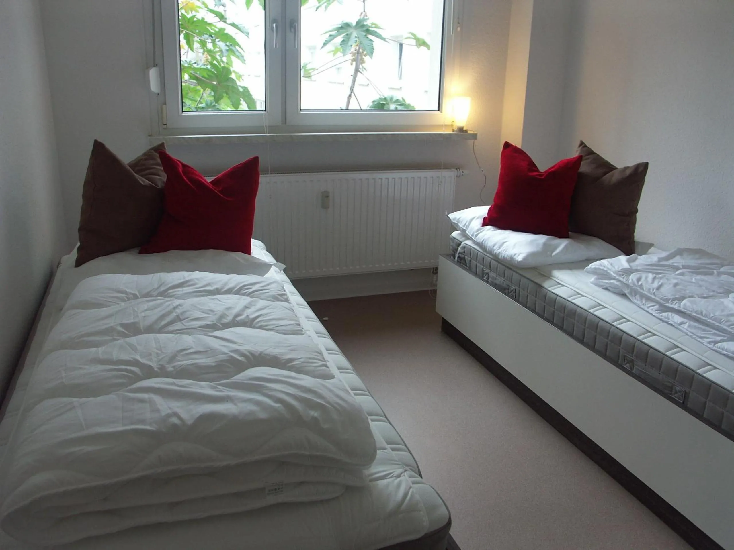 Decorative detail, Bed in GWG City Apartments II