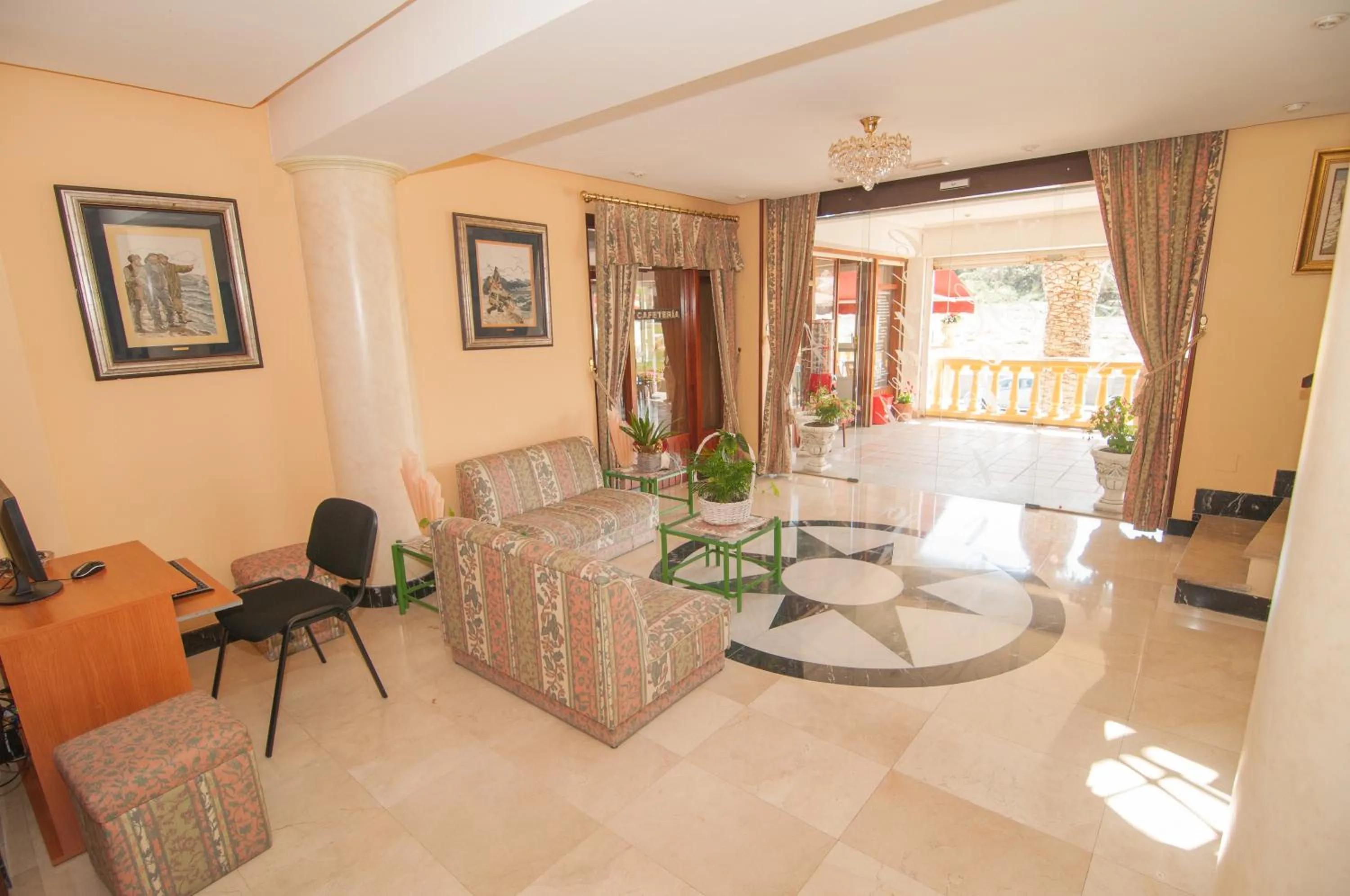 Lobby or reception in Hotel Costa de Ajo