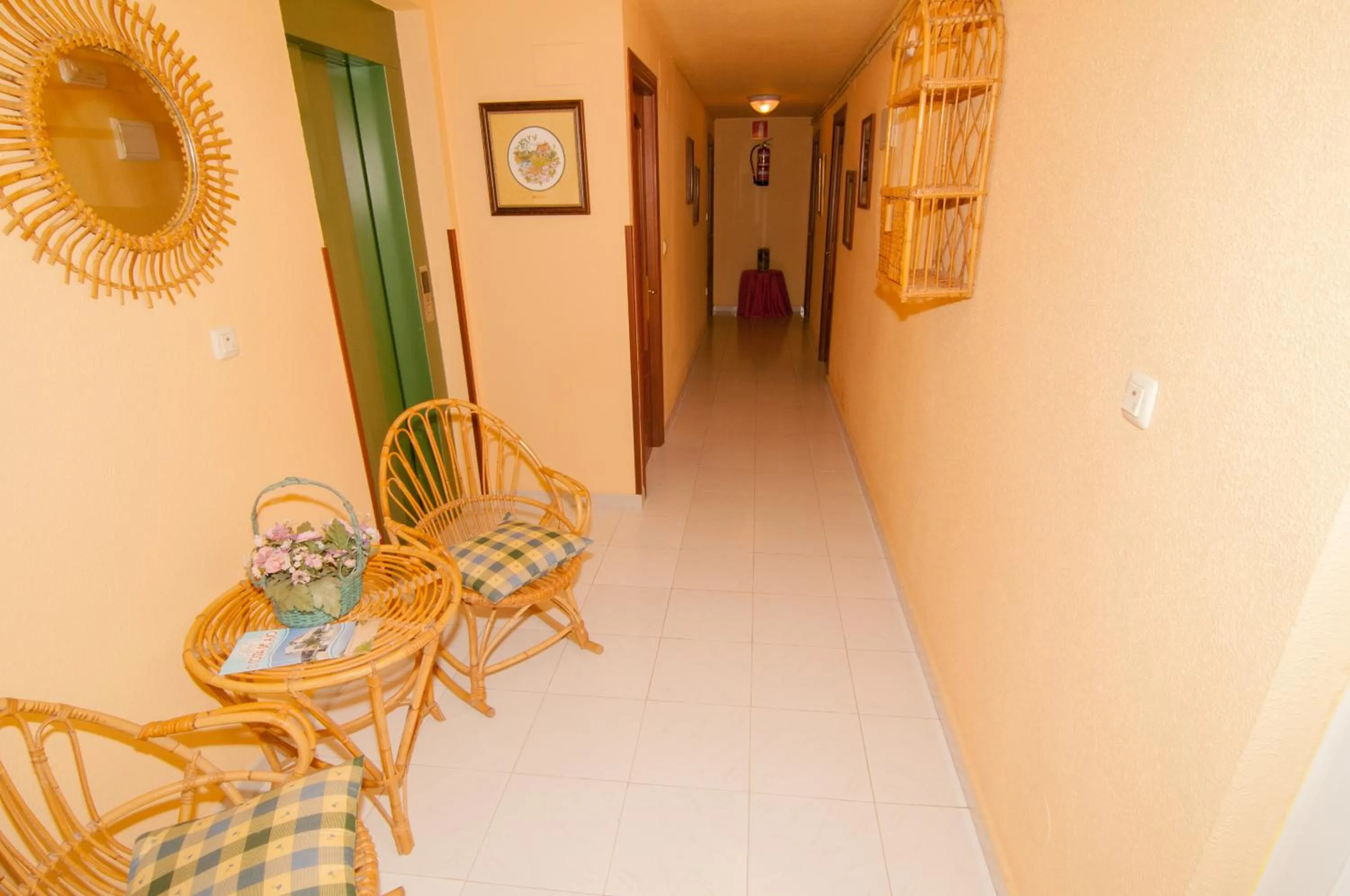 Decorative detail in Hotel Costa de Ajo