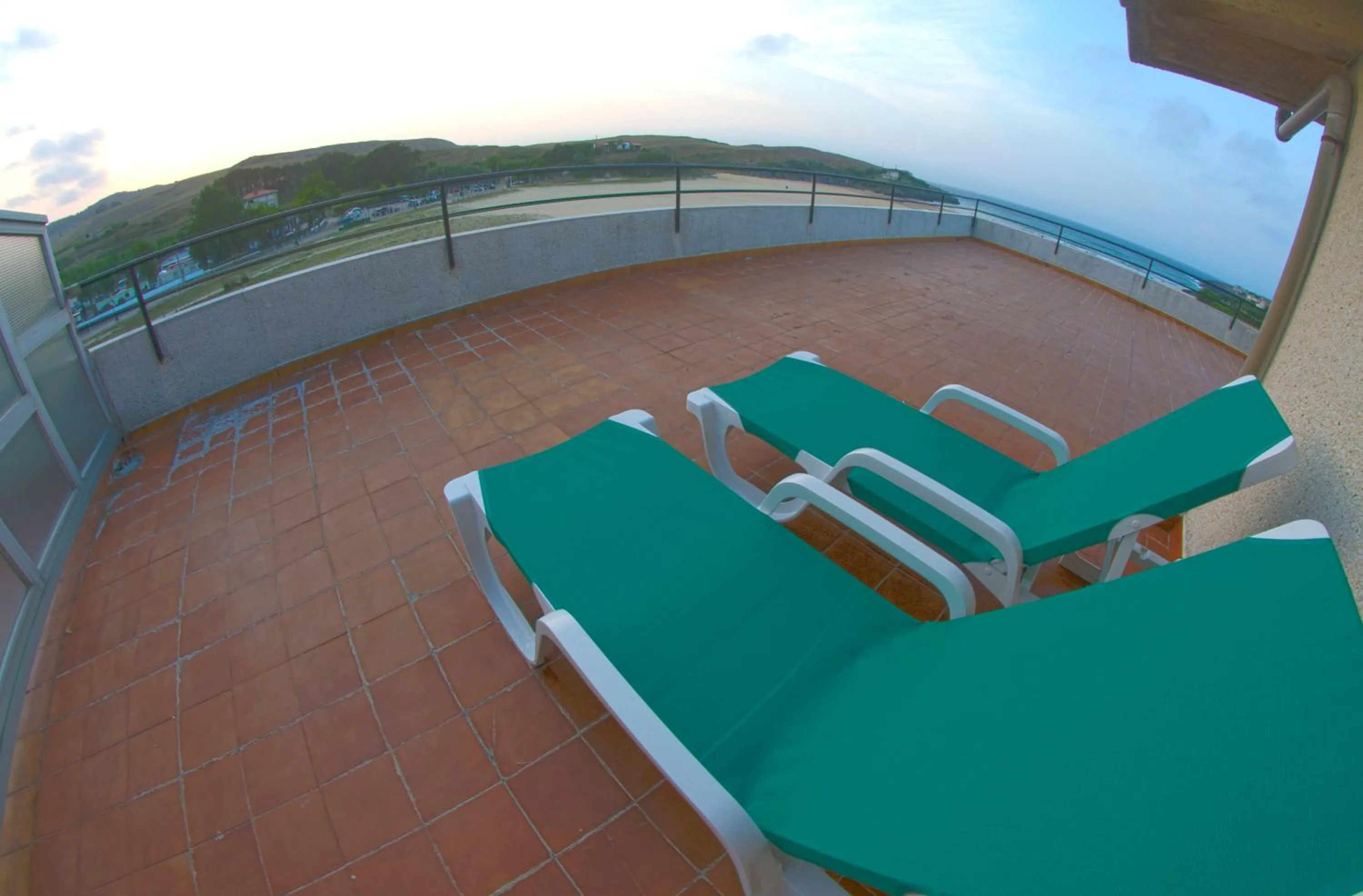 Balcony/Terrace in Hotel Costa de Ajo
