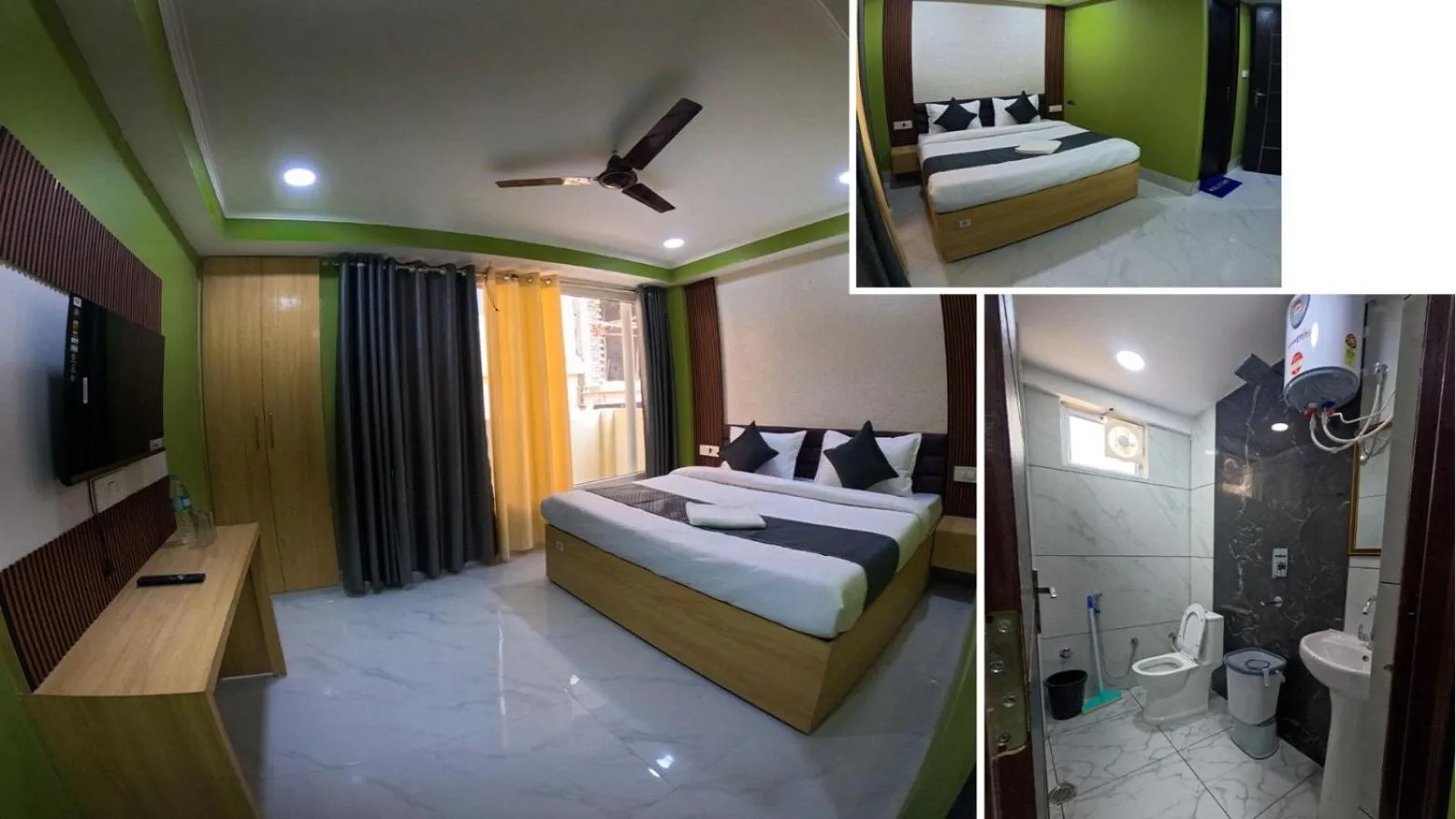 Bed in Hotel Aastha Height