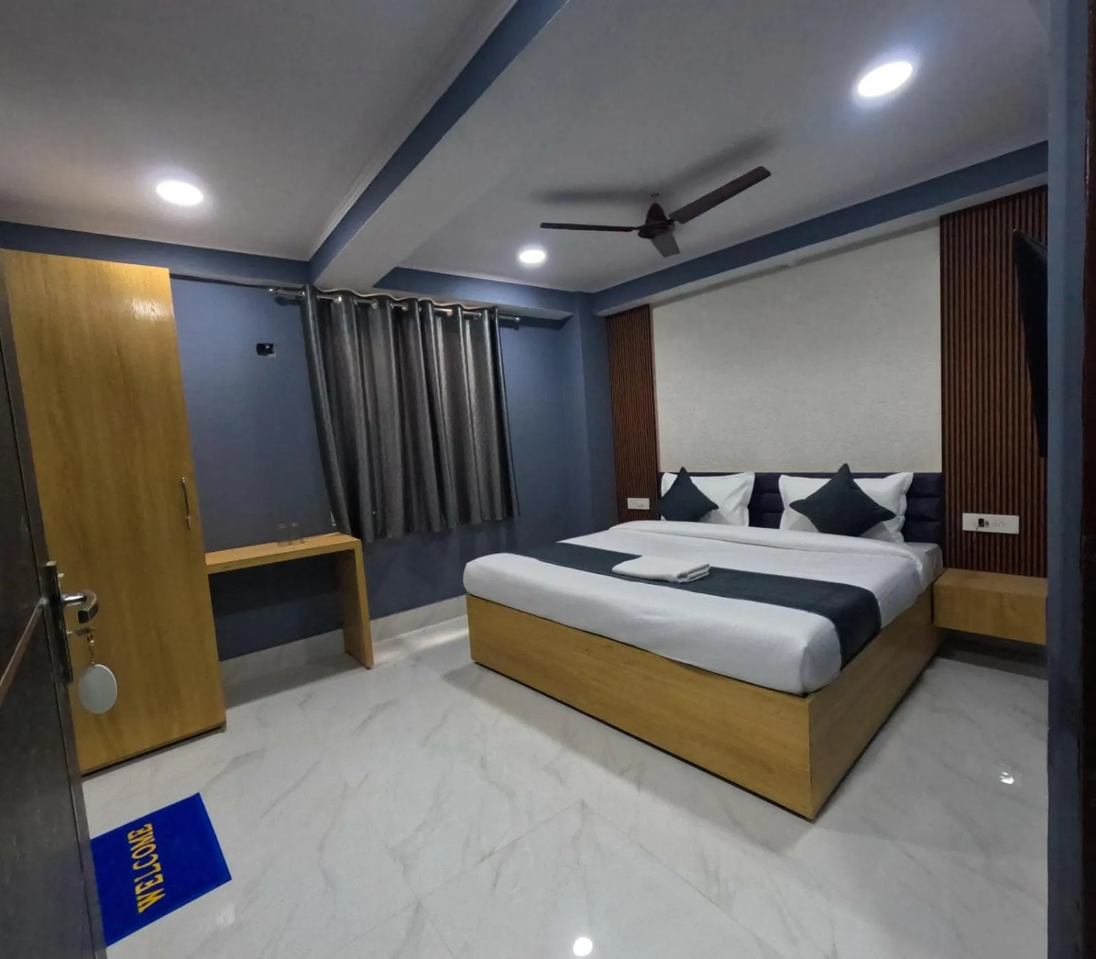 Bed in Hotel Aastha Height