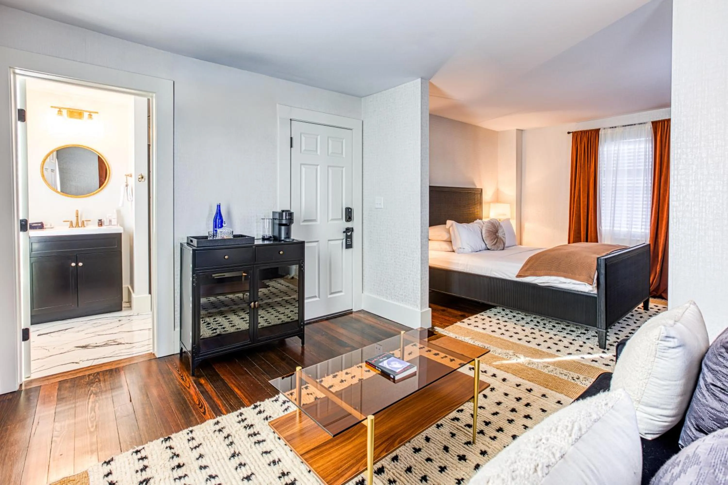 Bedroom, Bed in Doctor Sax House