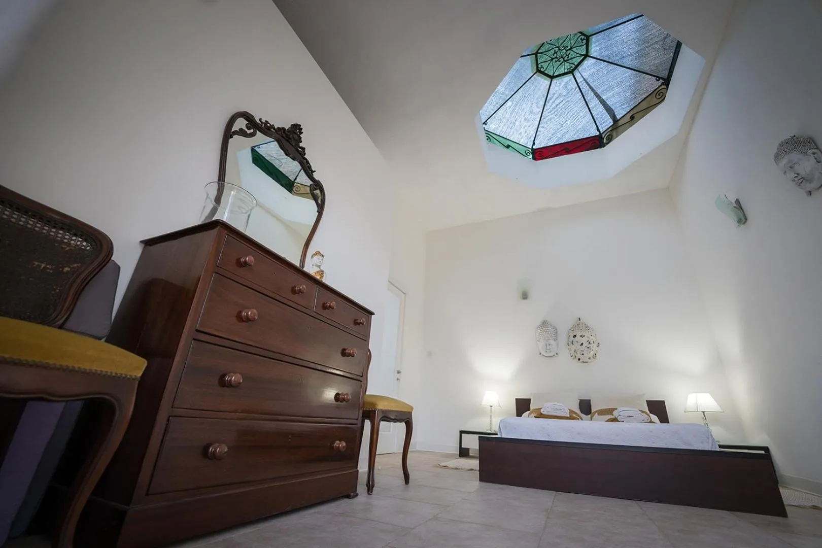Bedroom, Bed in Villa Buddha