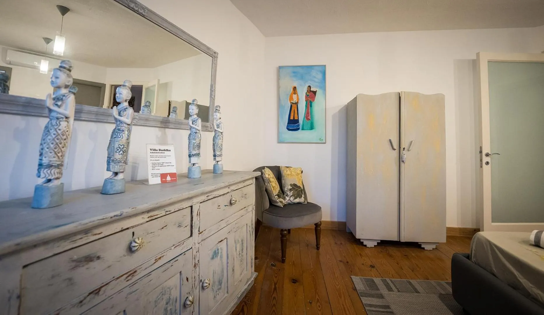 Bedroom in Villa Buddha