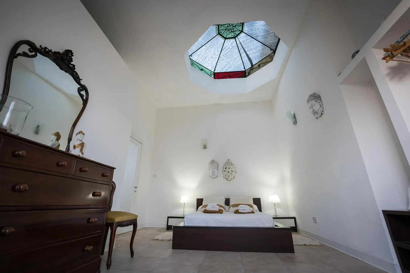 Bedroom, Bed in Villa Buddha