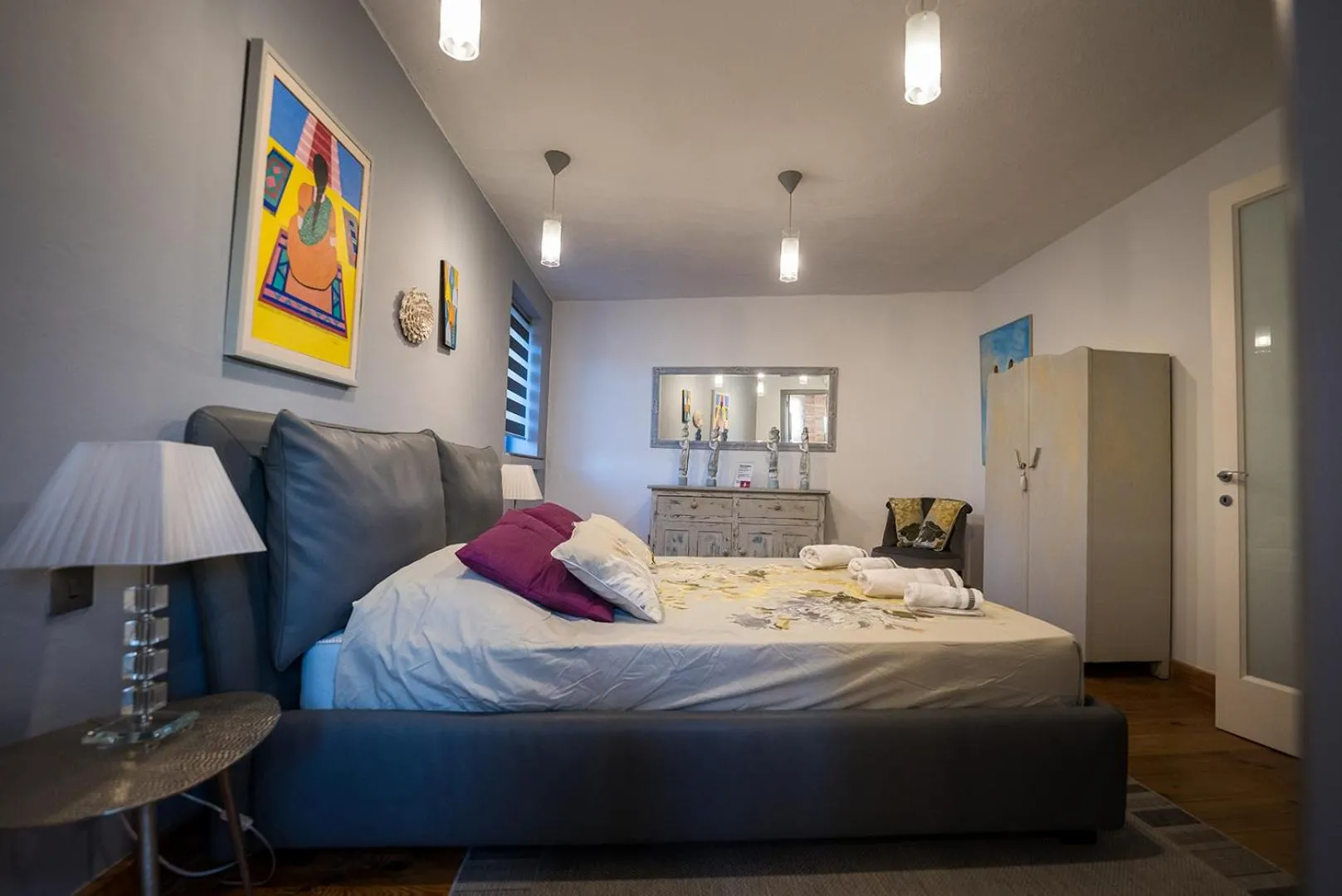 Bedroom, Bed in Villa Buddha