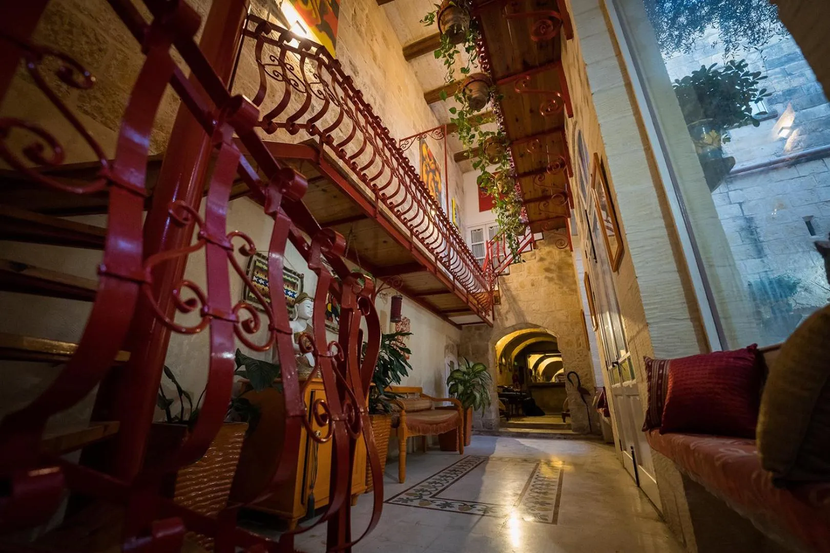 Lobby or reception in Villa Buddha