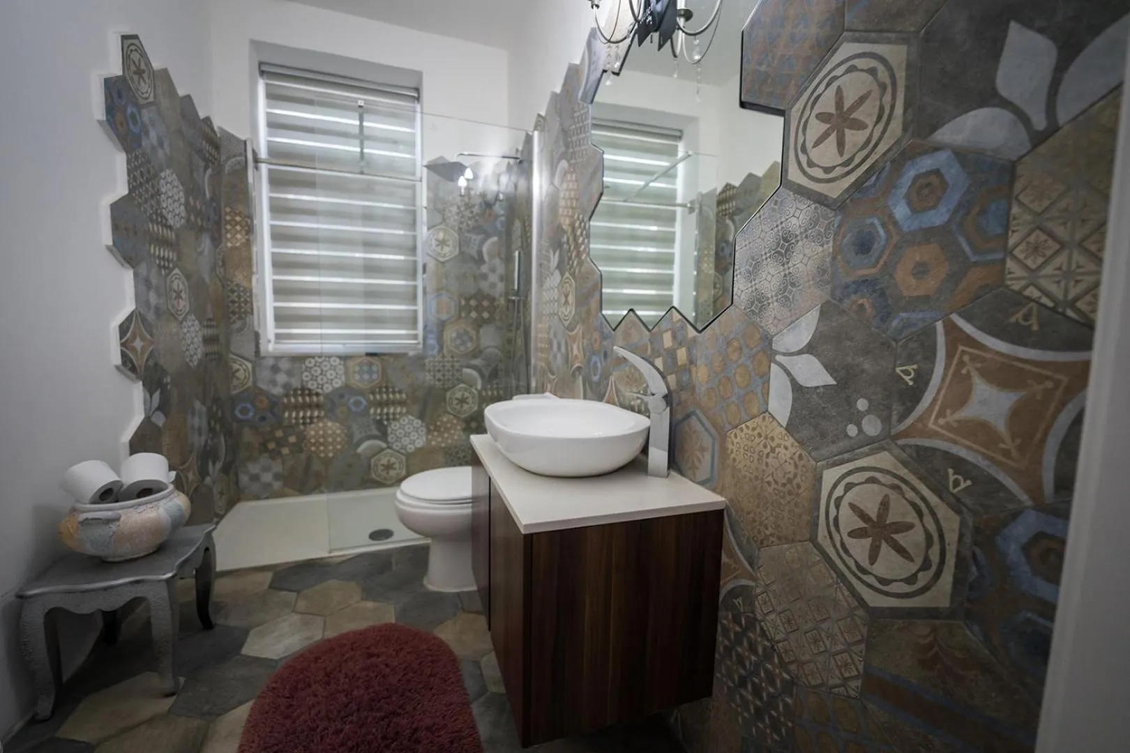 Shower in Villa Buddha