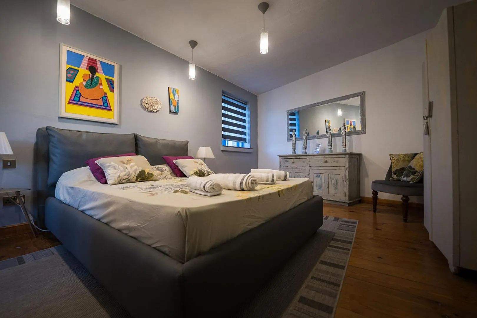 Bedroom, Bed in Villa Buddha