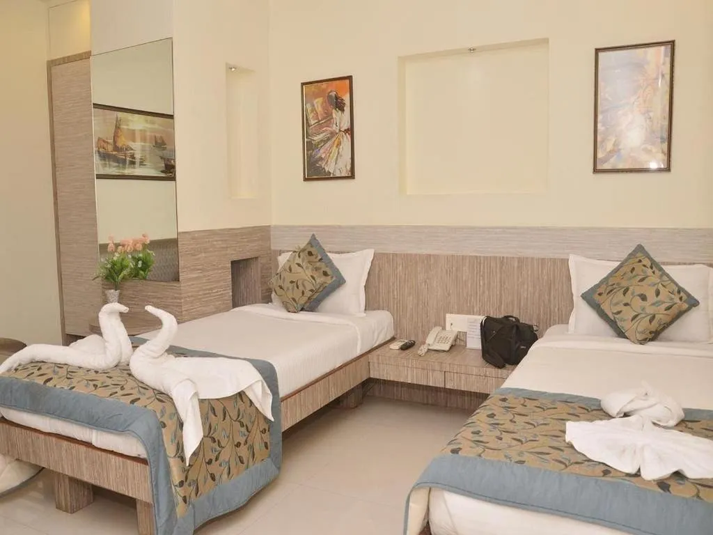 Bed in Hotel Shivam Inn