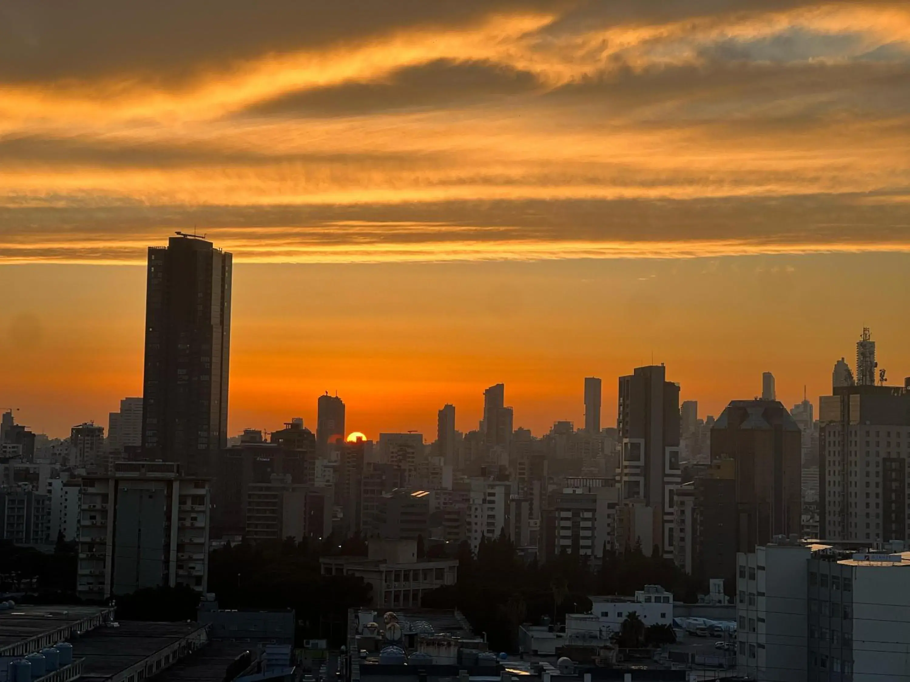 City view in Matar Residence - Spacious Hotel Suites in Beirut City view in Matar Residence - Spacious Hotel Suites in Beirut
