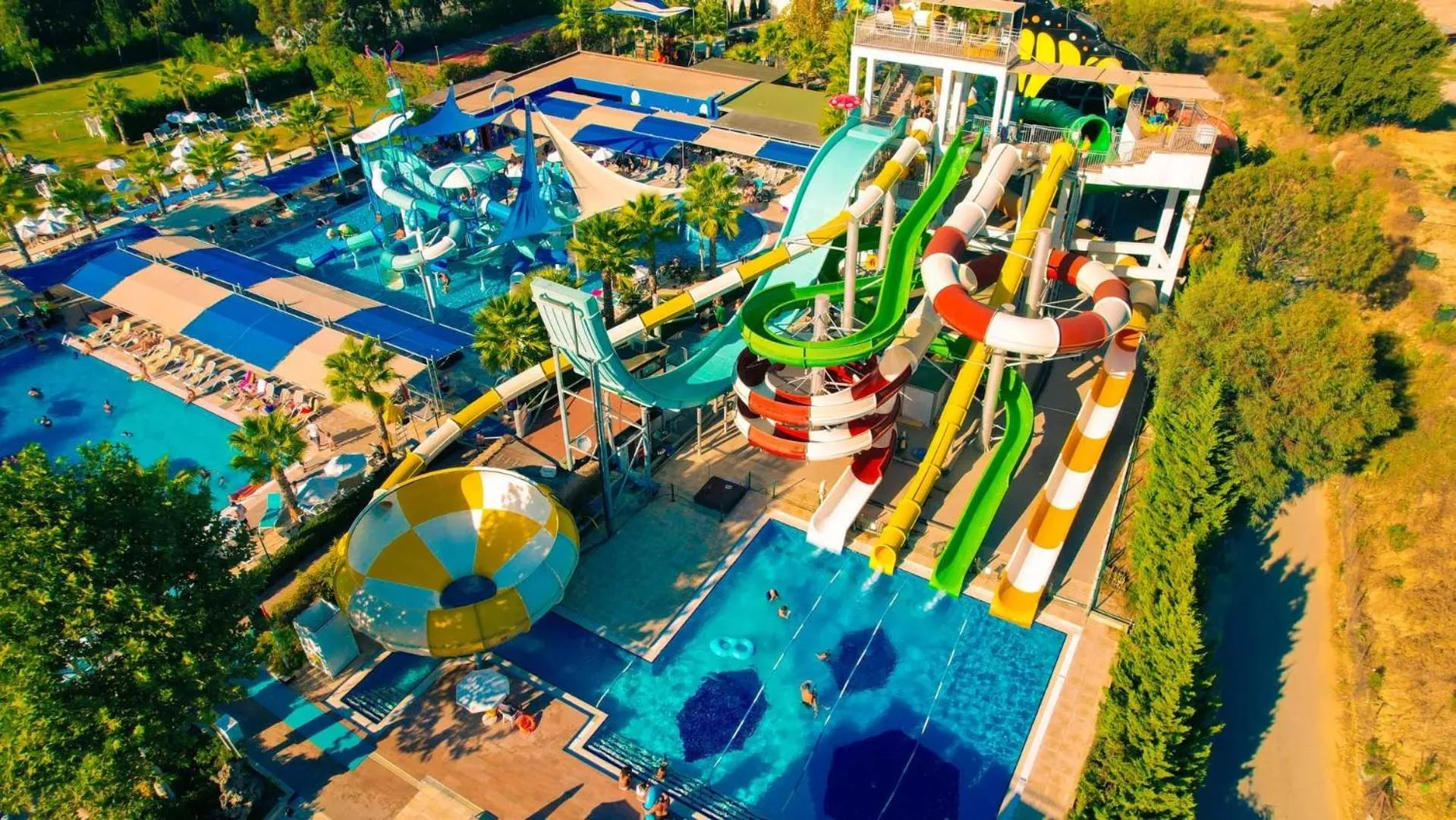 Aqua park in Dream World Aqua