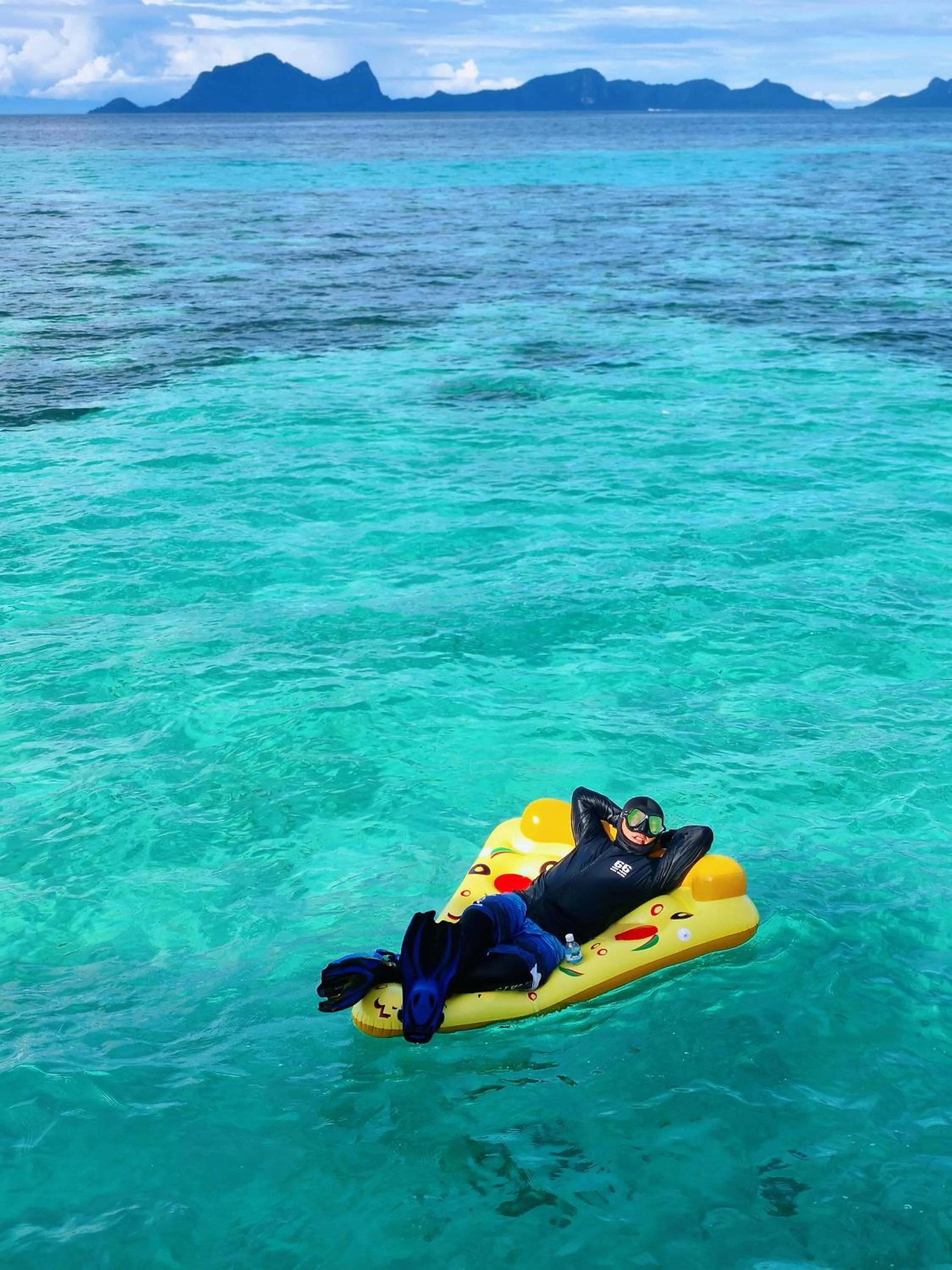 People in Bubblefish Water Villa