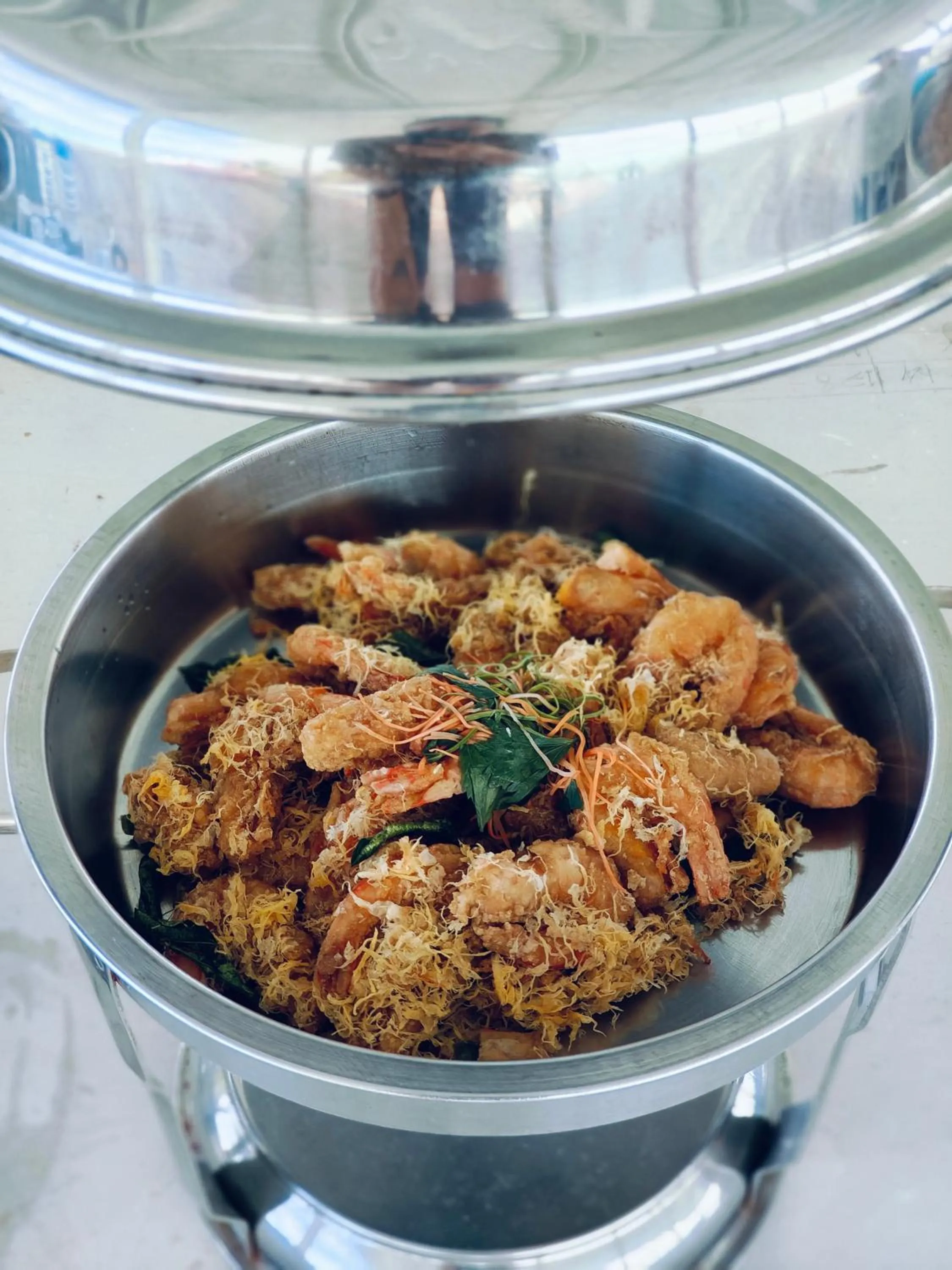 Food close-up in Bubblefish Water Villa