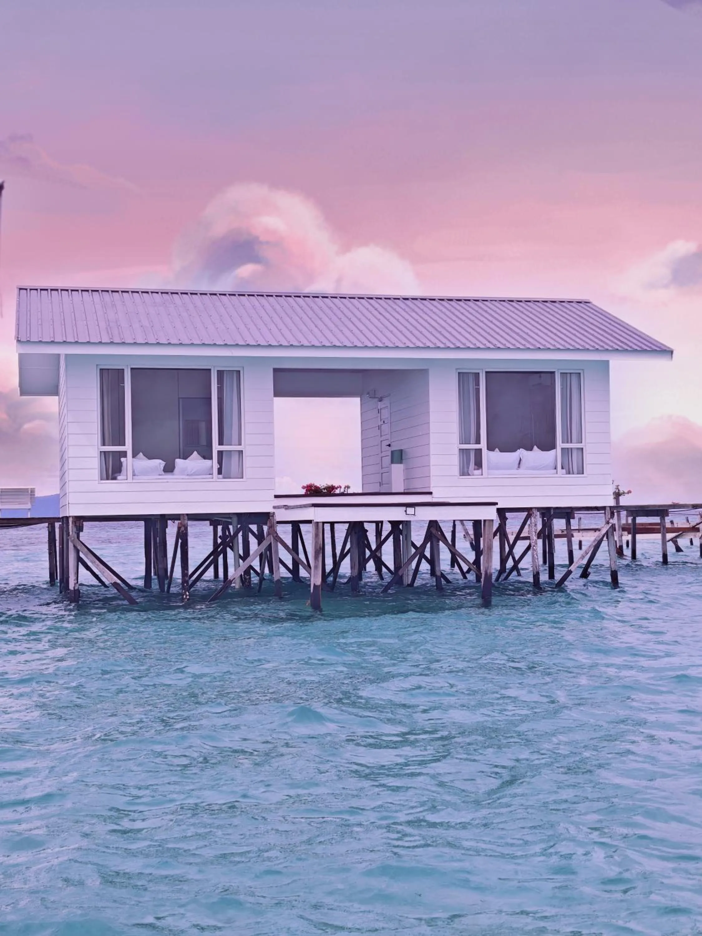 Property building in Bubblefish Water Villa