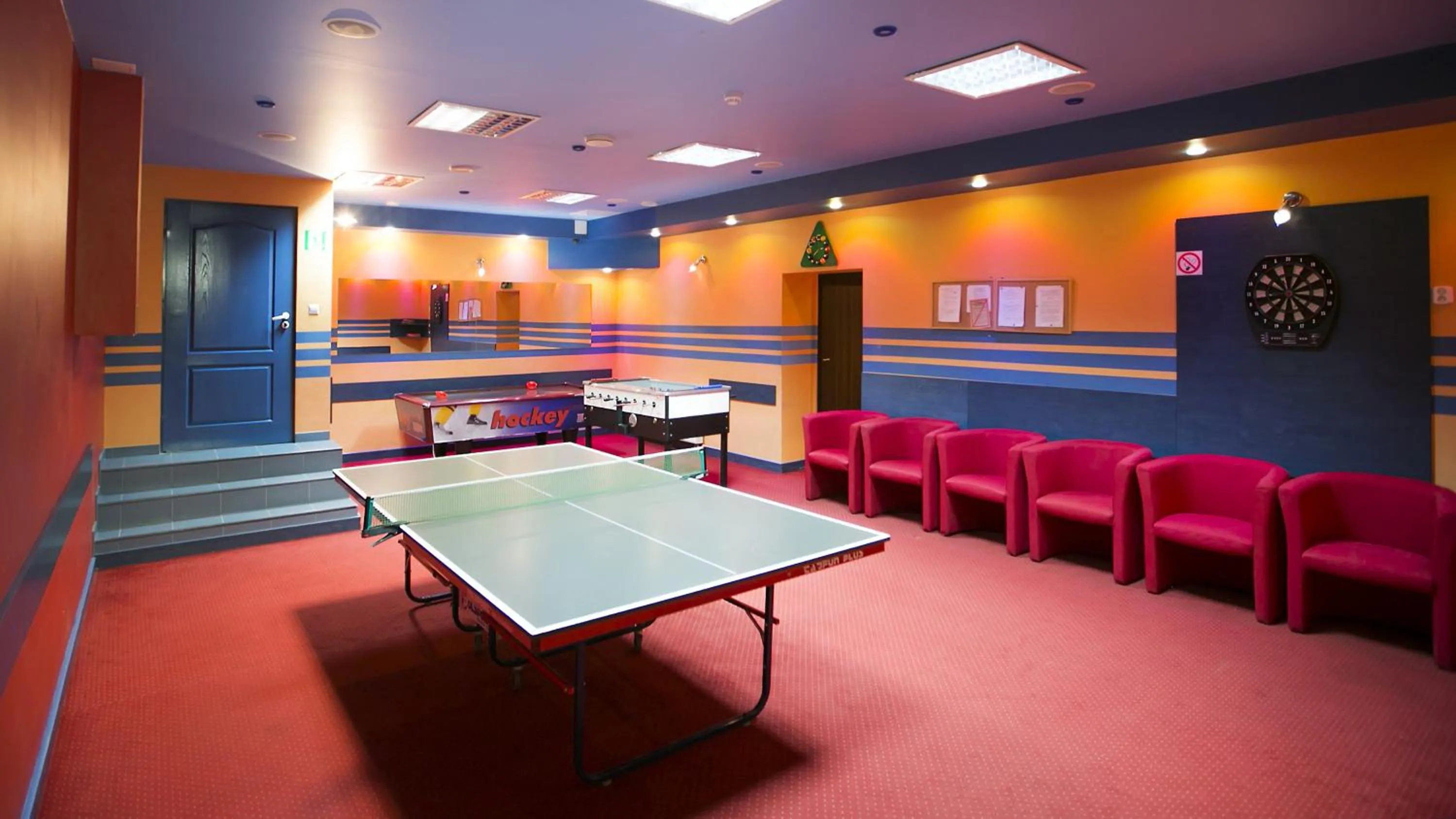 Table tennis in Hotel Unibus