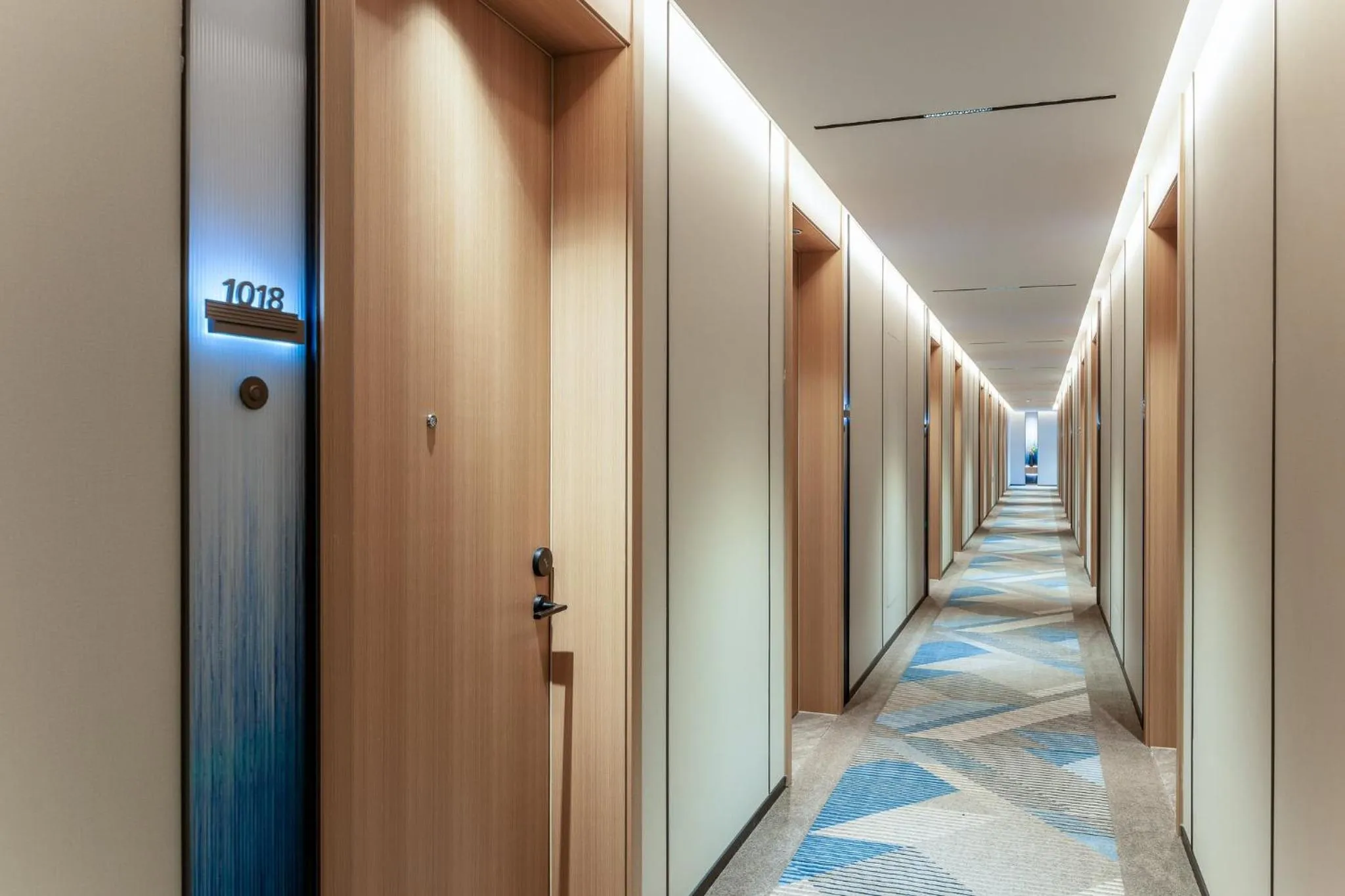 Decorative detail in Holiday Inn Express Haikou World Trade Center by IHG