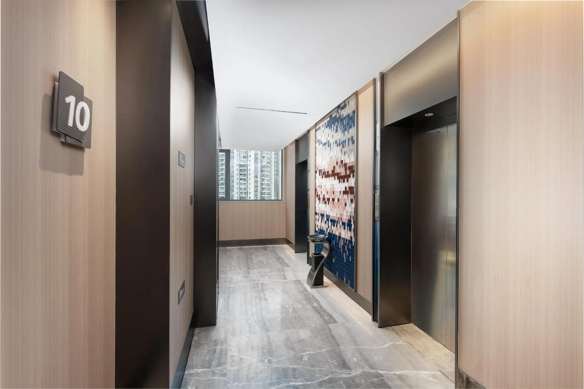 Decorative detail in Holiday Inn Express Haikou World Trade Center by IHG